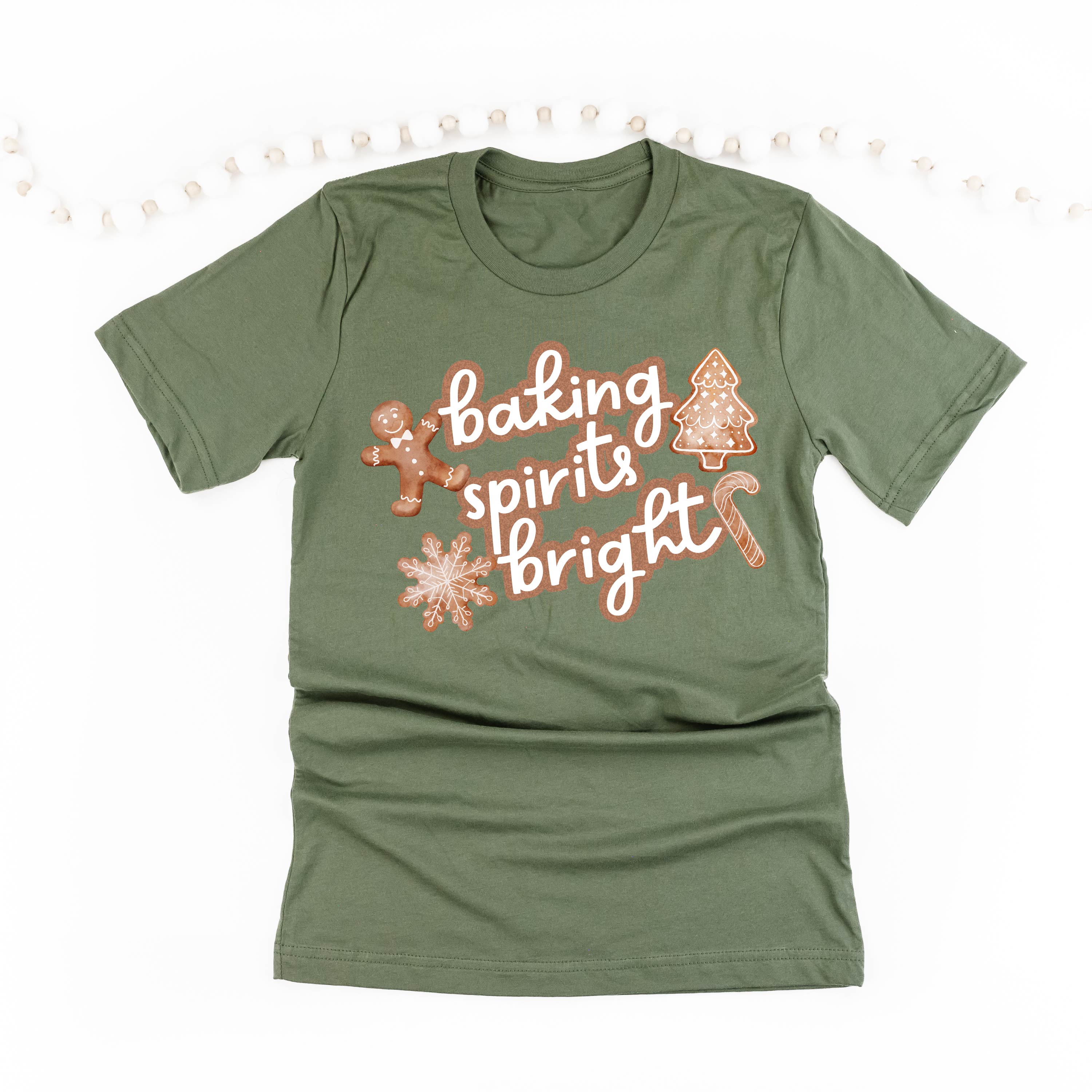 Baking Spirits Bright - Unisex Tee - Image 3