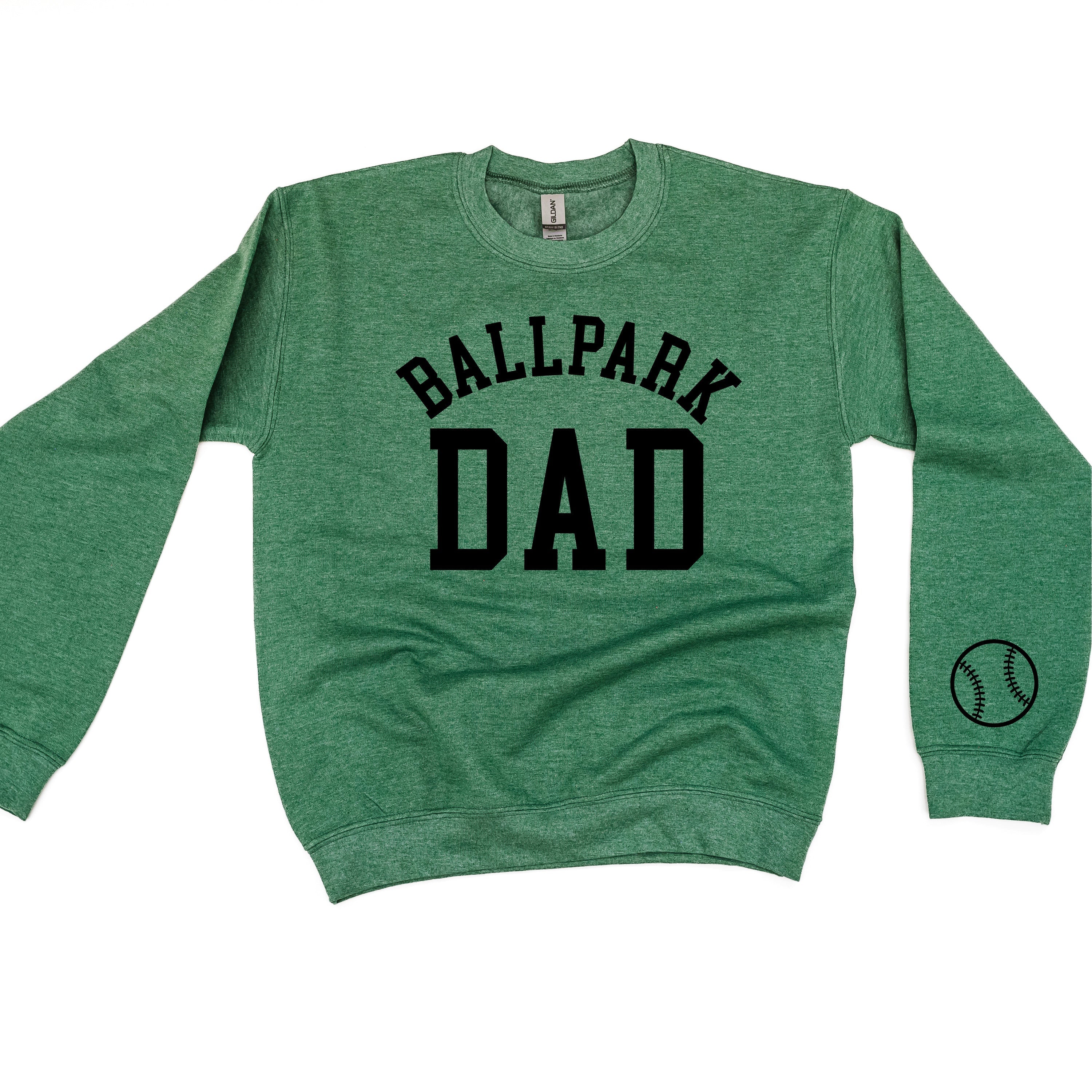 Ballpark Dad (wd) - BASIC Fleece - Image 2