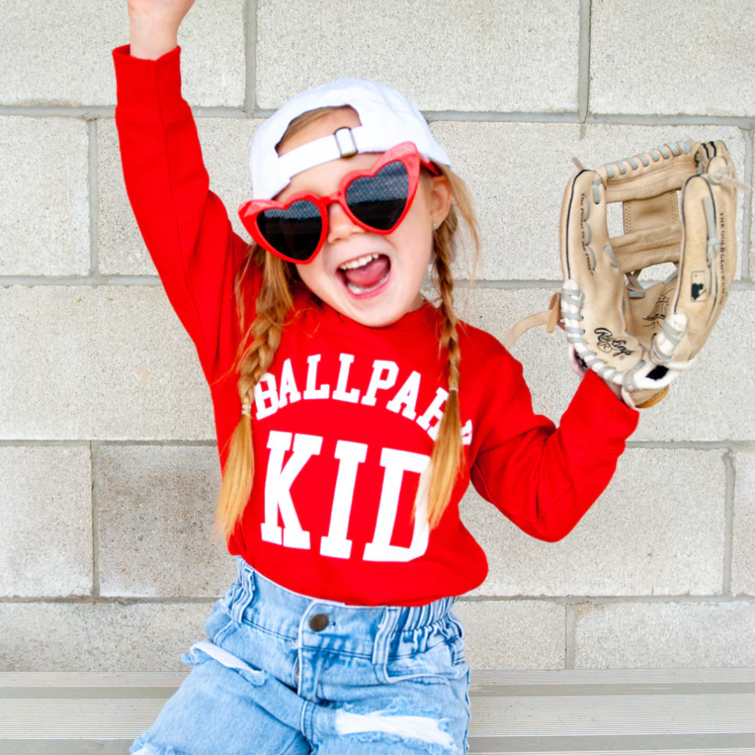 Ballpark Kid (wd) - Child Sweater - Image 10
