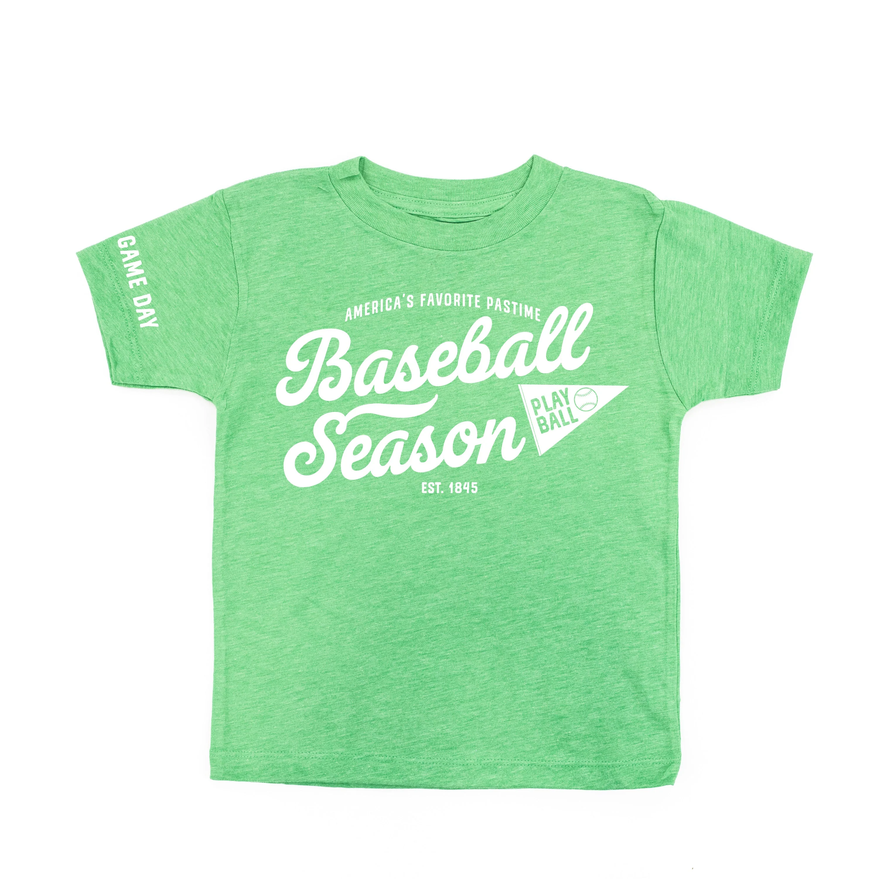 Baseball Season Est. 1845 - Custom Number - Child Tee - Image 10