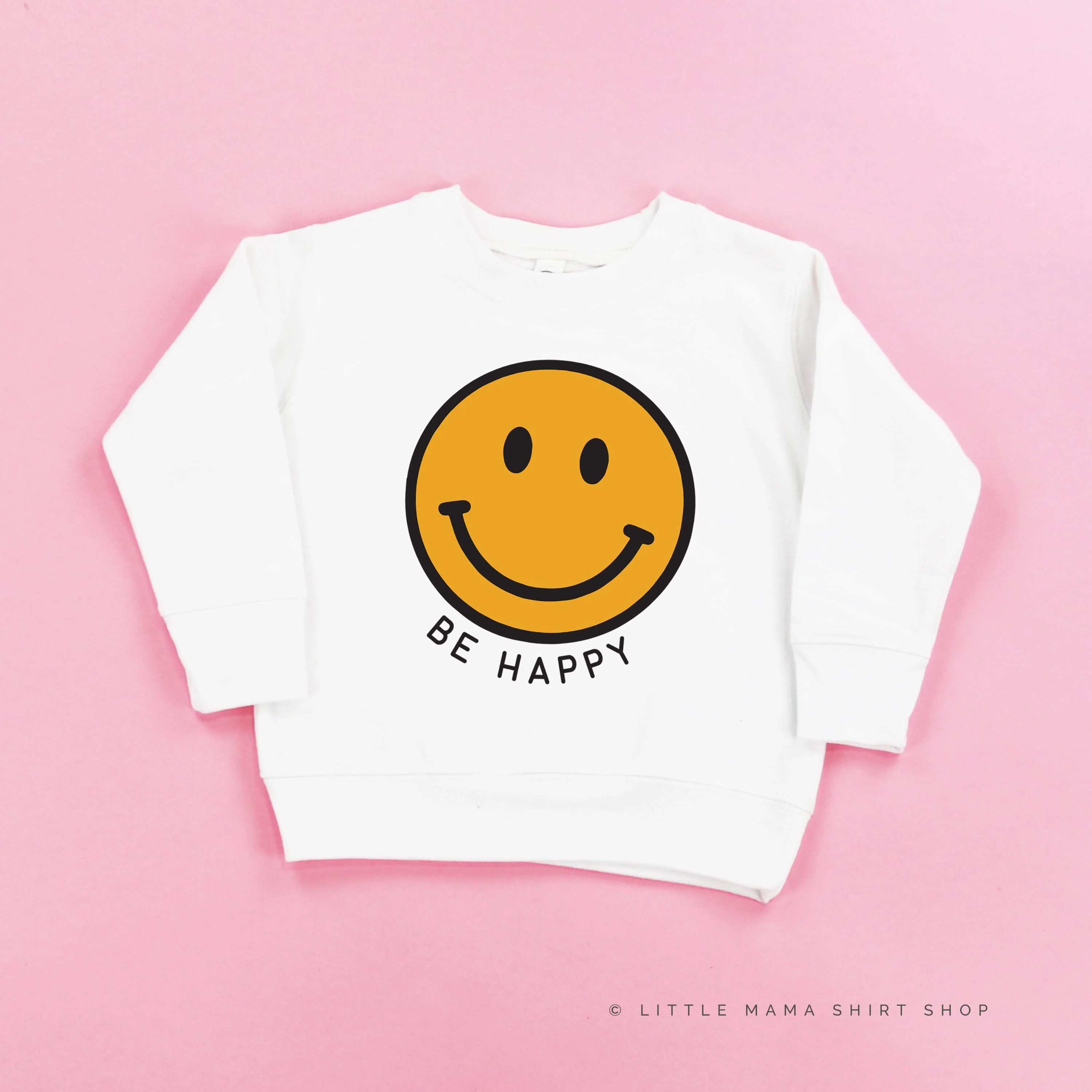 BE HAPPY - SMILEY FACE - Child Sweater - Image 13