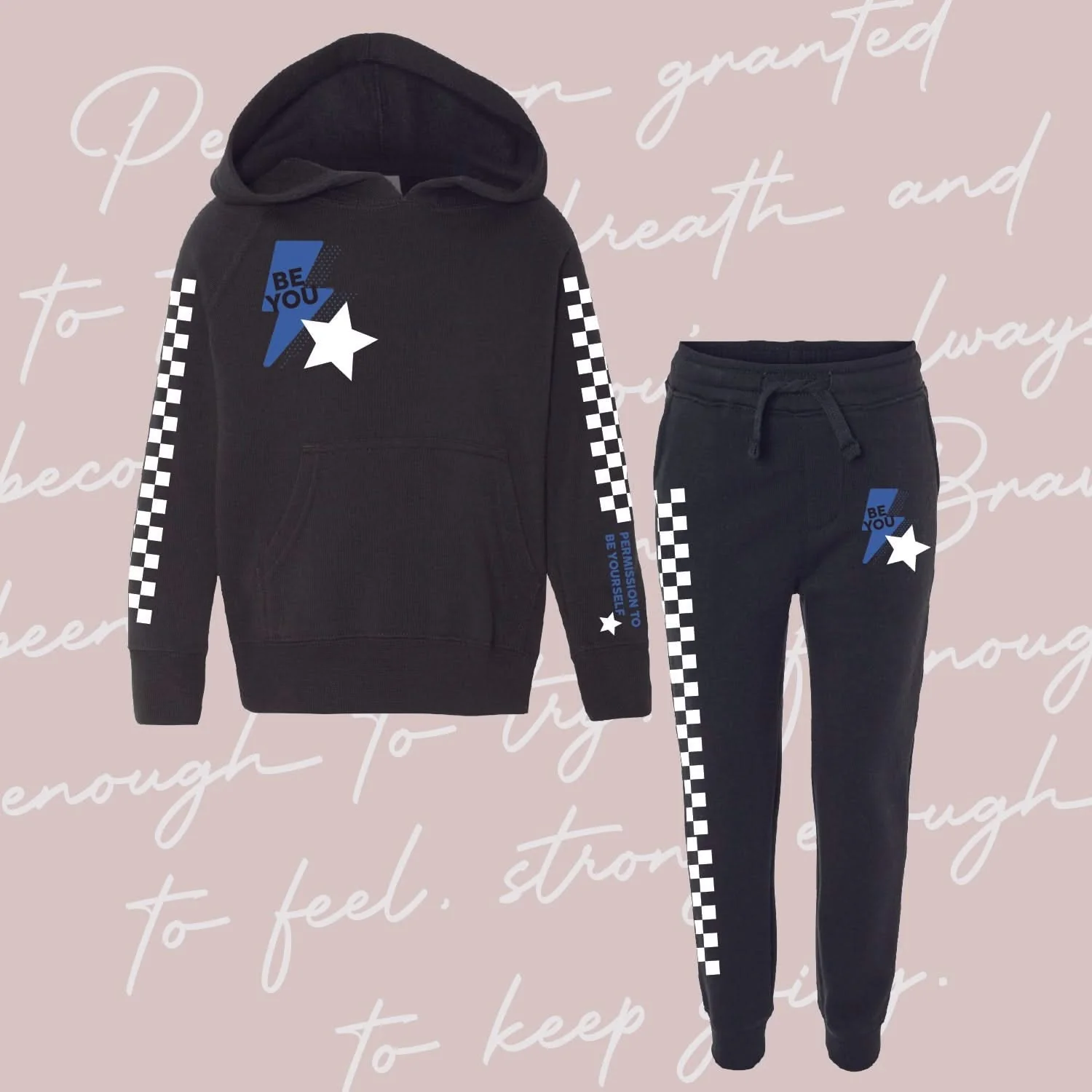 BE YOU SET – Customizable Child Hoodie and Jogger Set | Little Mama Shirt Shop - Image 7