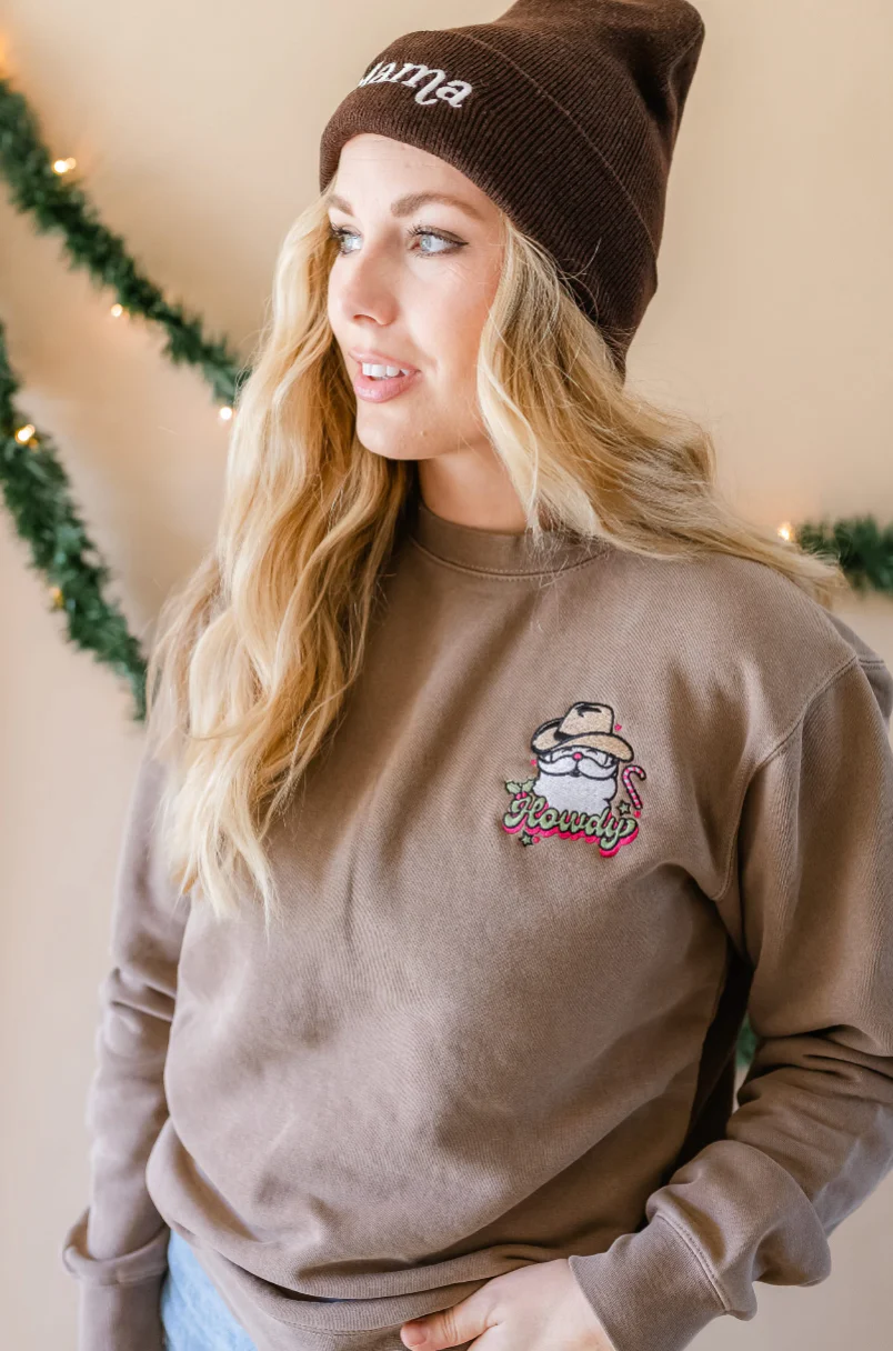 Mama (Italic) - Adult Beanie - Image 9