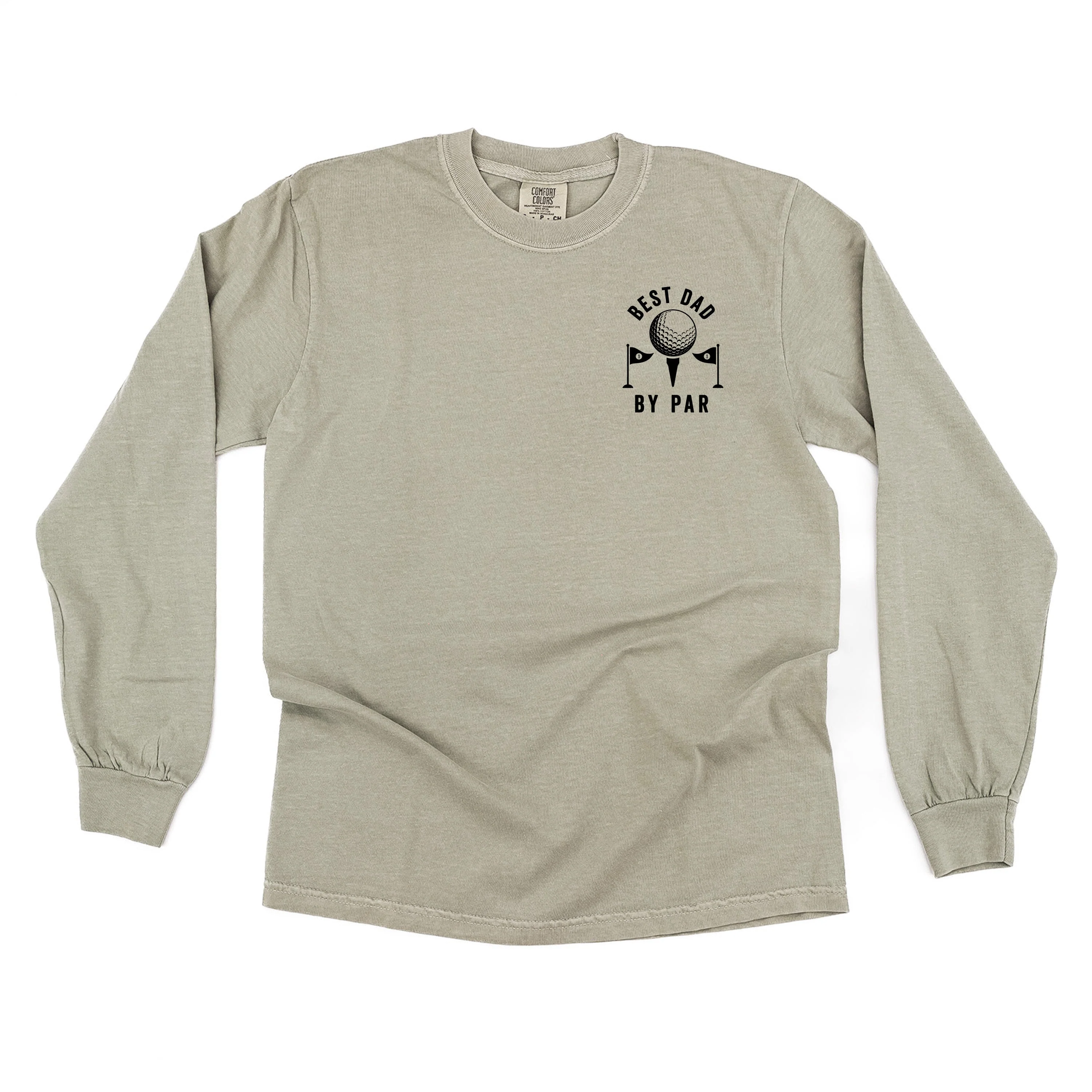 Best Dad By Par - Long Sleeve Comfort Colors Tee - Image 6