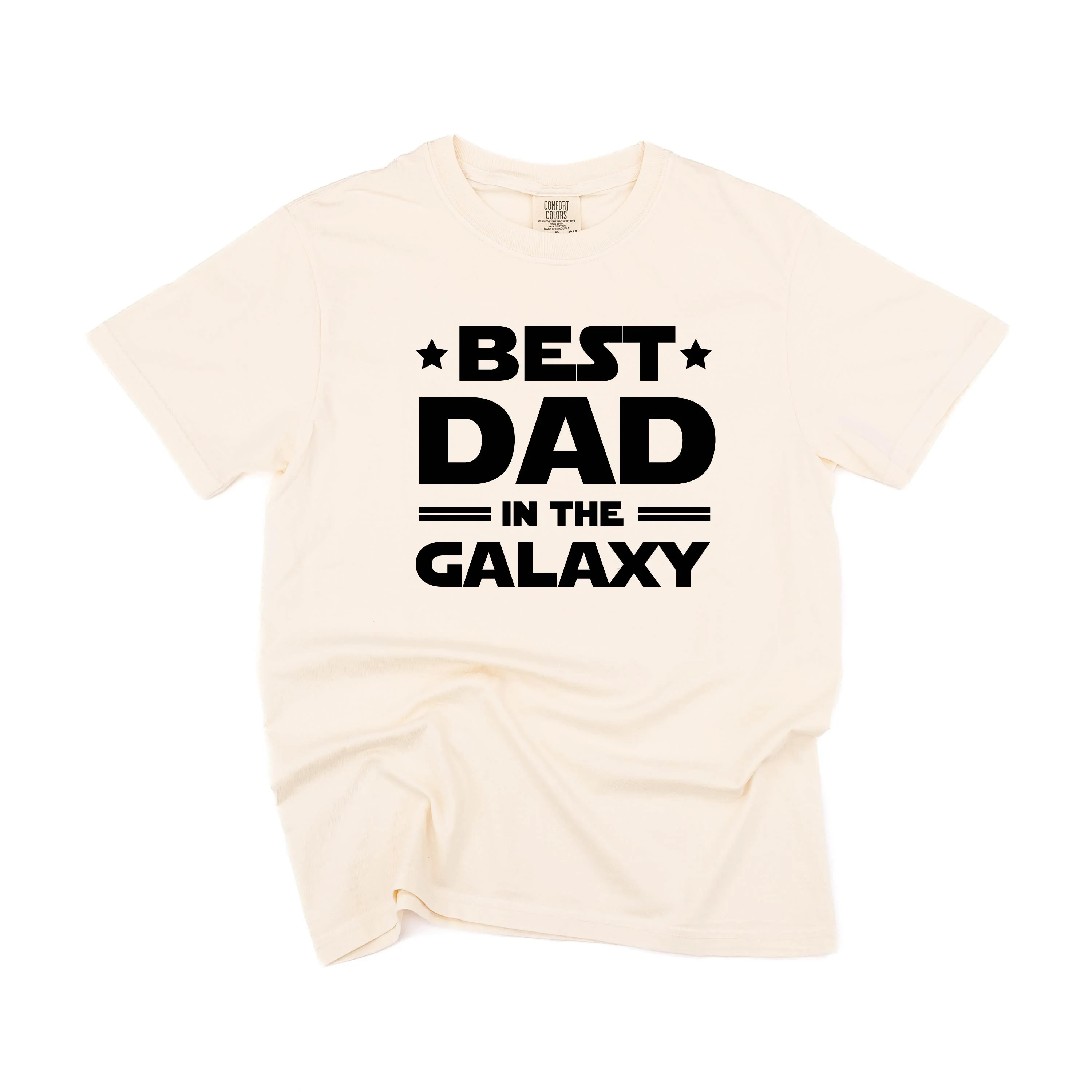 Best Dad In The Galaxy - Comfort Colors Tee - Image 2