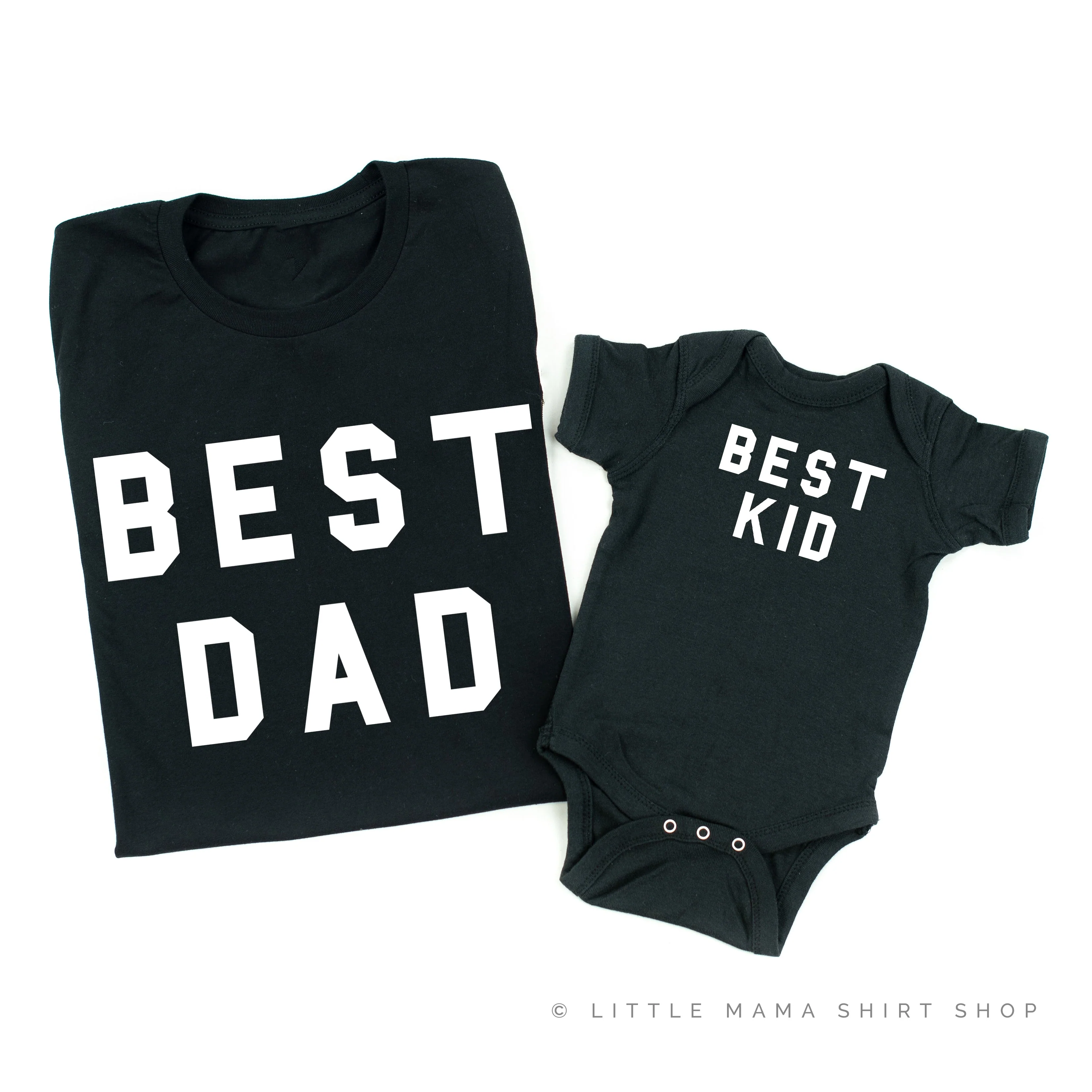 Best Dad / Kid - Set of 2 Tees - Image 3