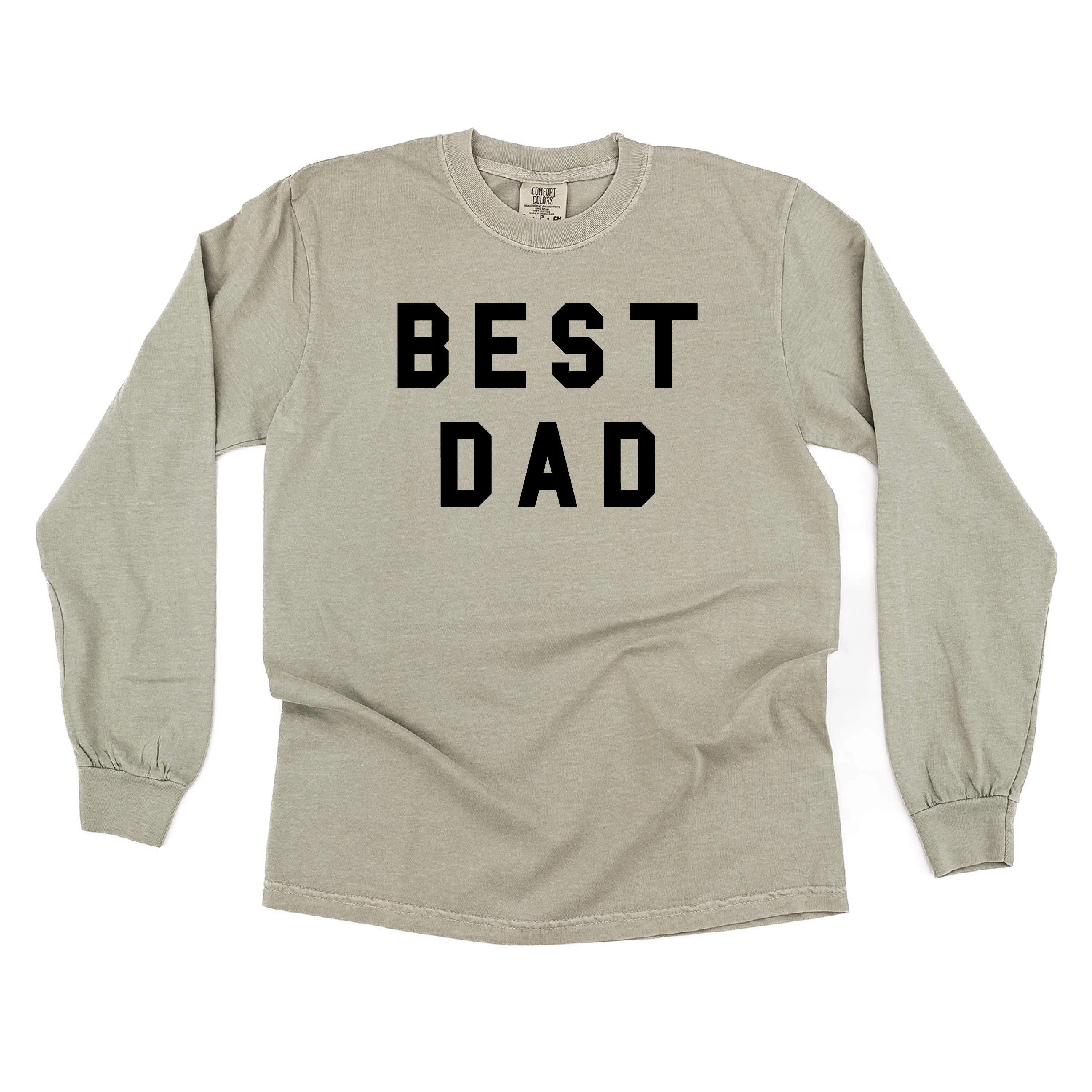 Best Dad - Long Sleeve Comfort Colors Tee - Image 8