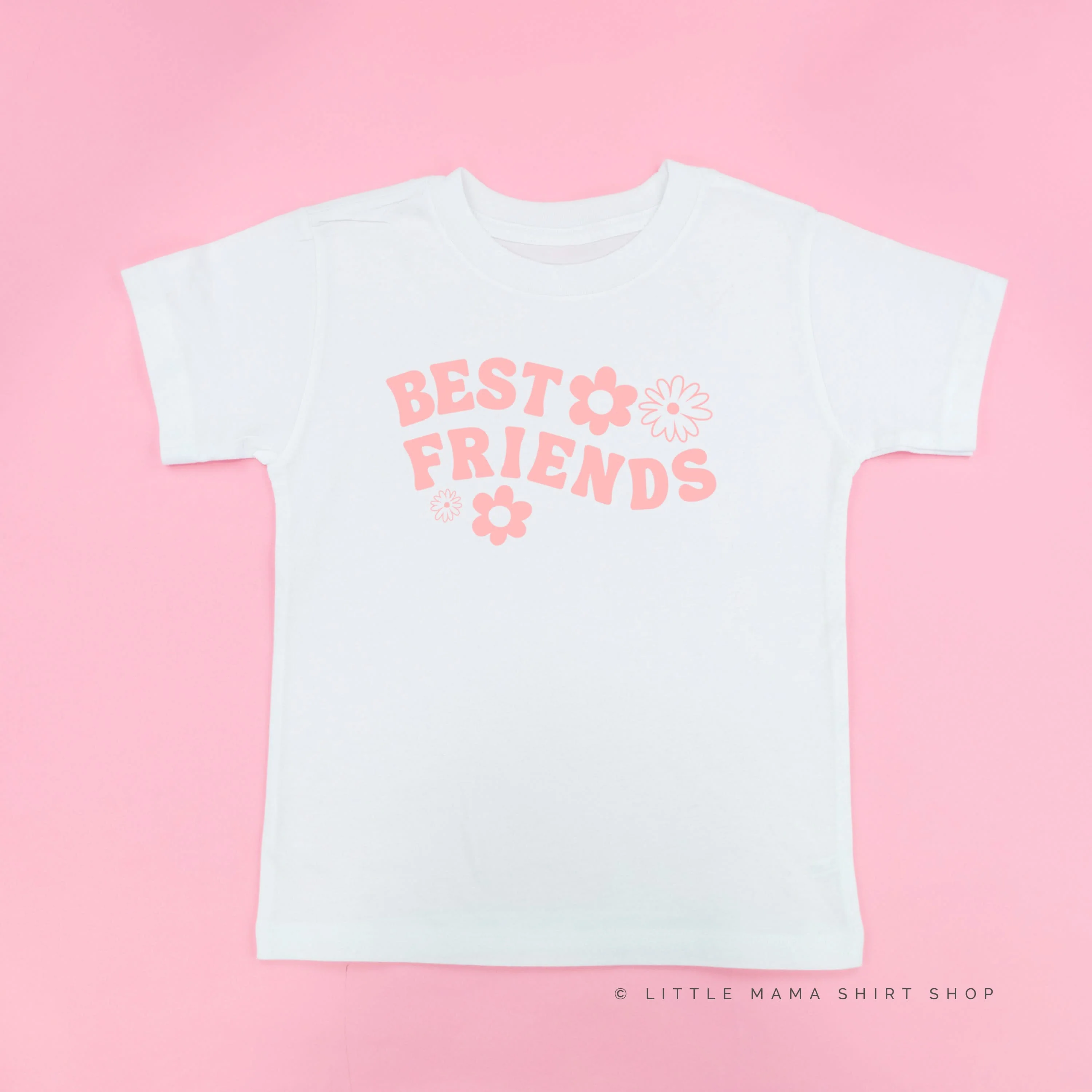 Best Friends - Flowers - Child Tee - Image 10