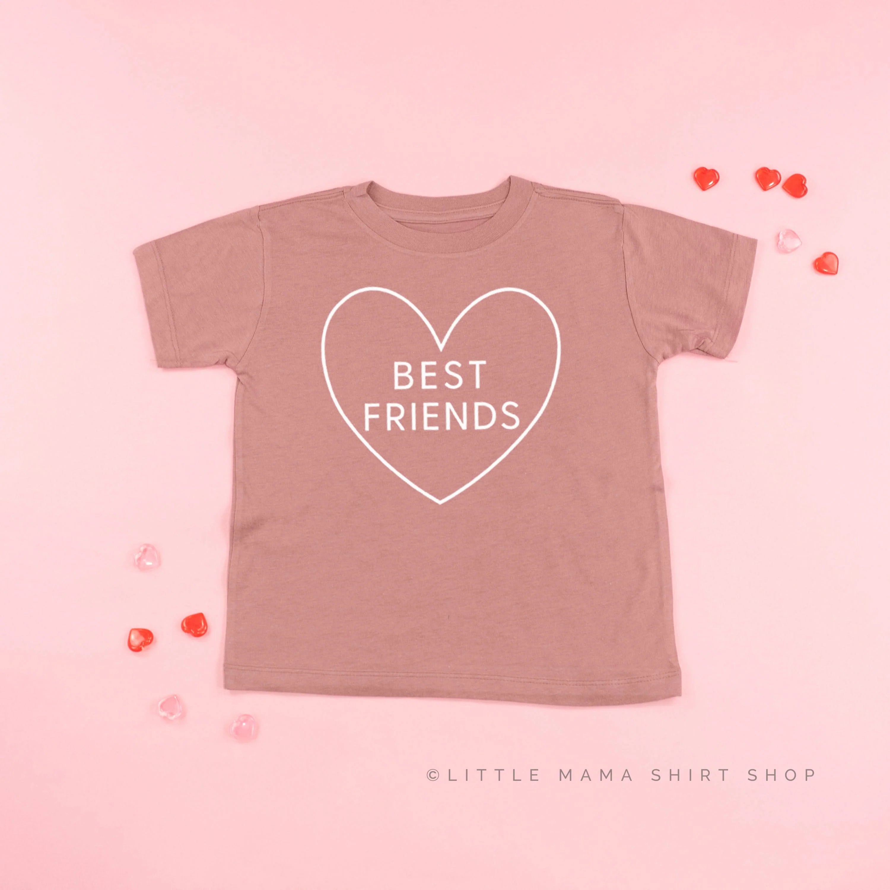 Best Friends (Heart Around) - Child Tee - Image 11