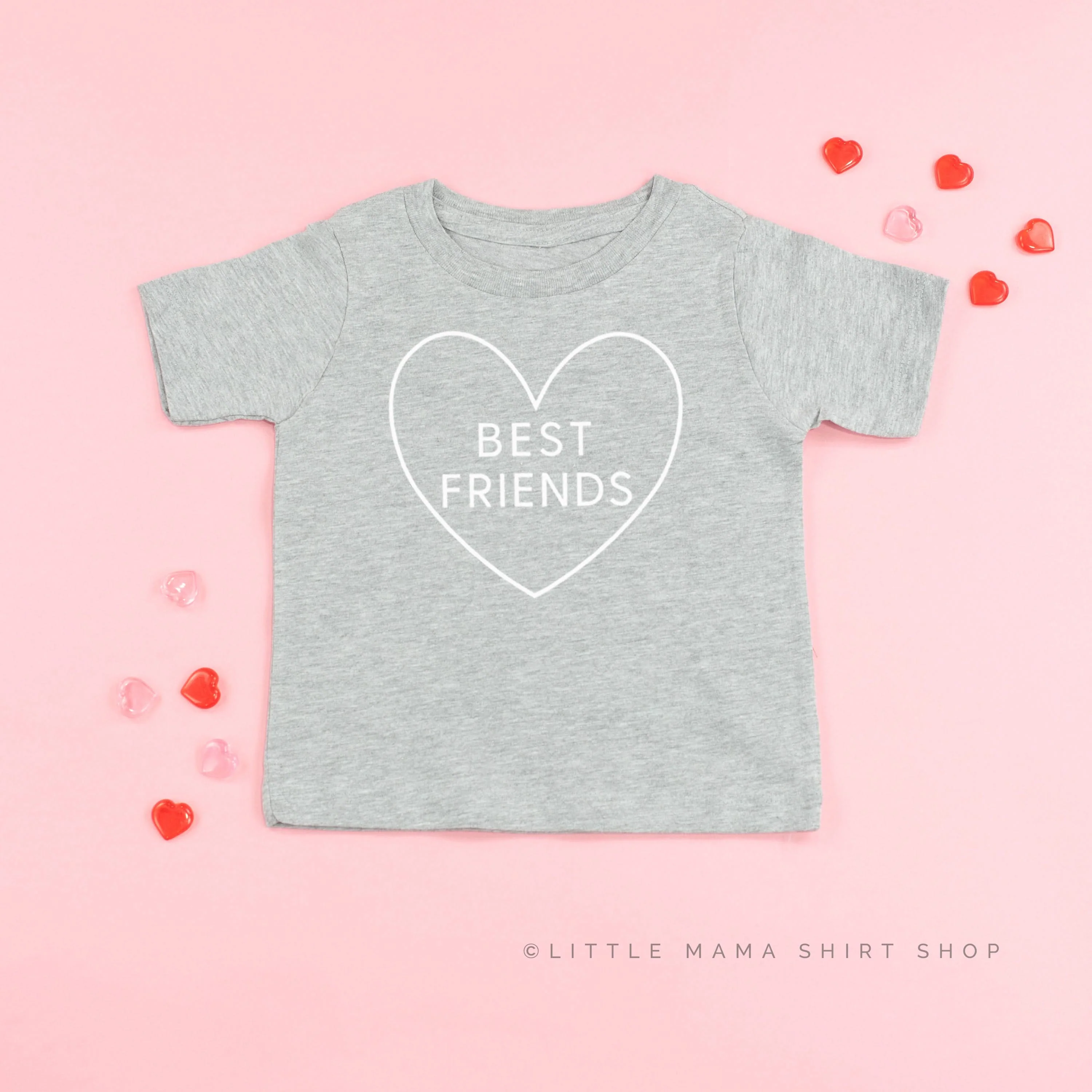 Best Friends (Heart Around) - Child Tee - Image 12