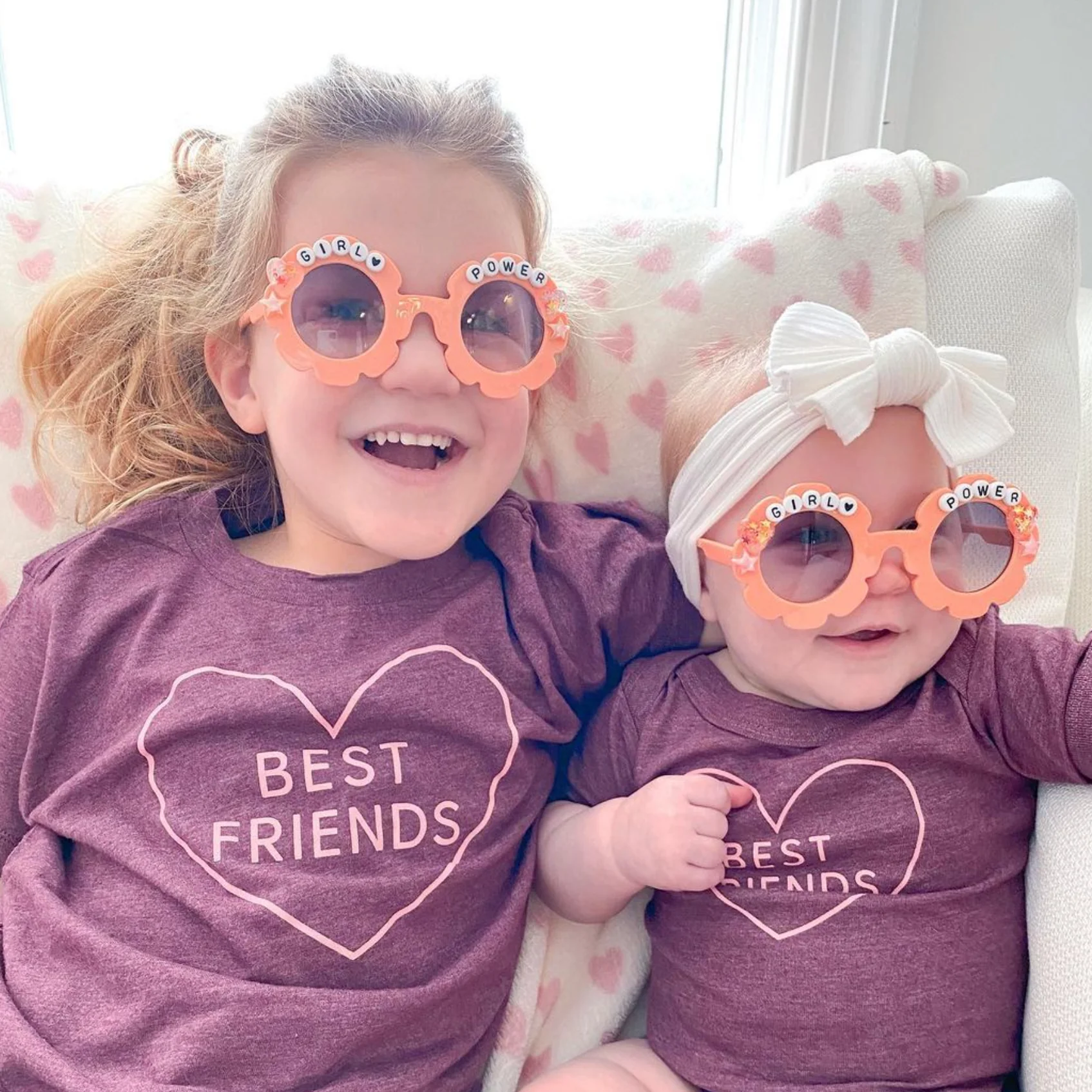 Best Friends (Heart Around) - Child Tee - Image 2
