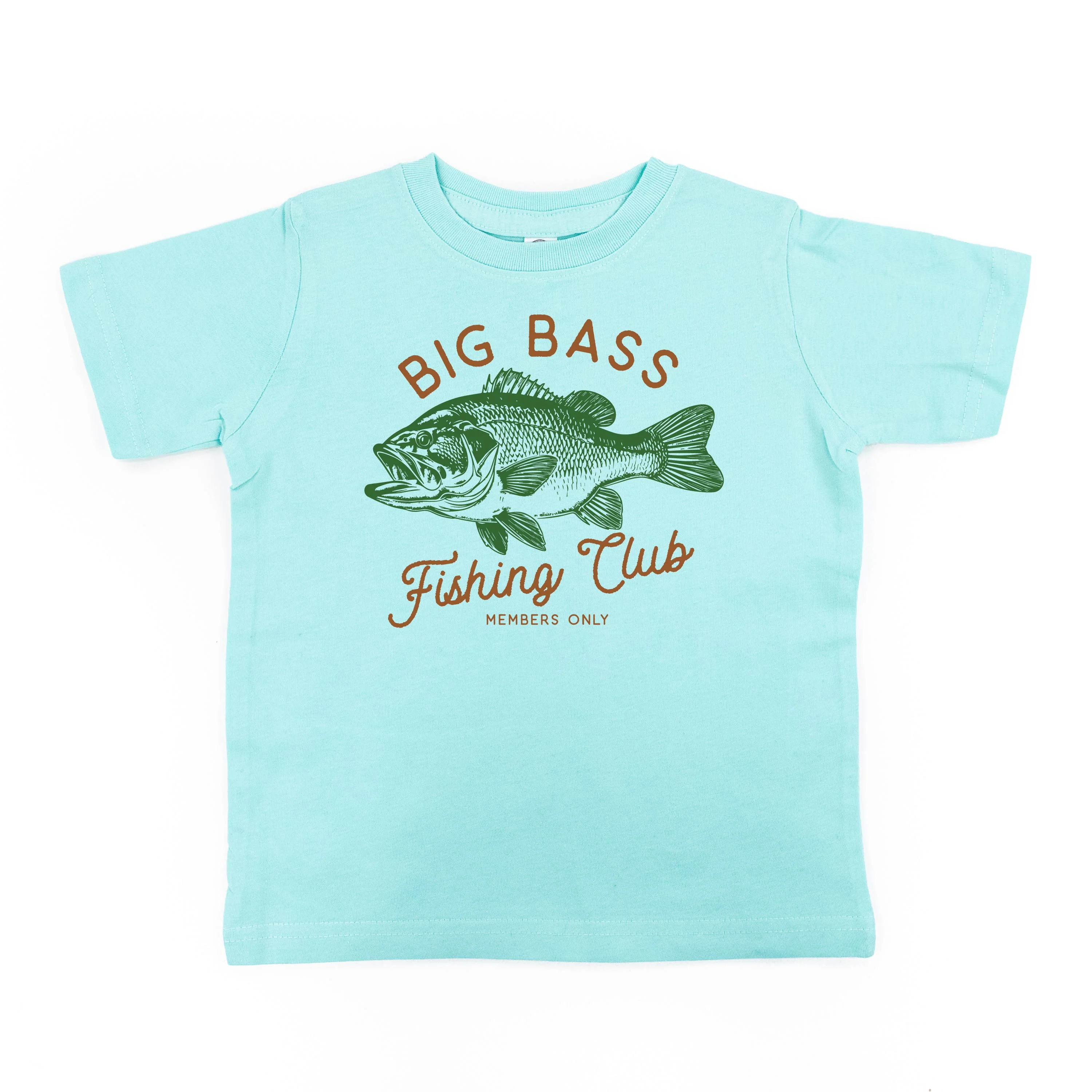 Big Bass Fishing Club - Child Tee - Image 9