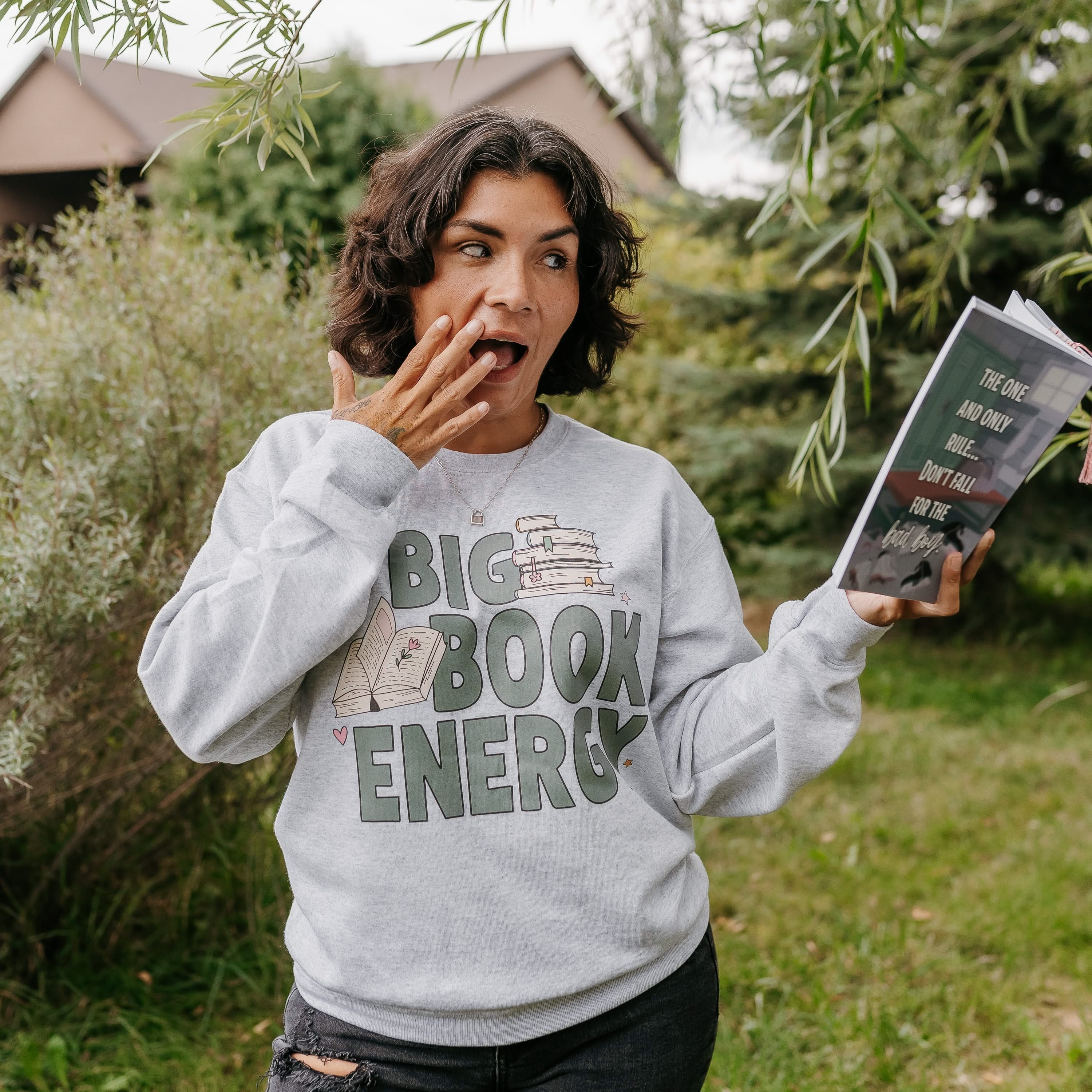 Big Book Energy - Basic Fleece - Image 2