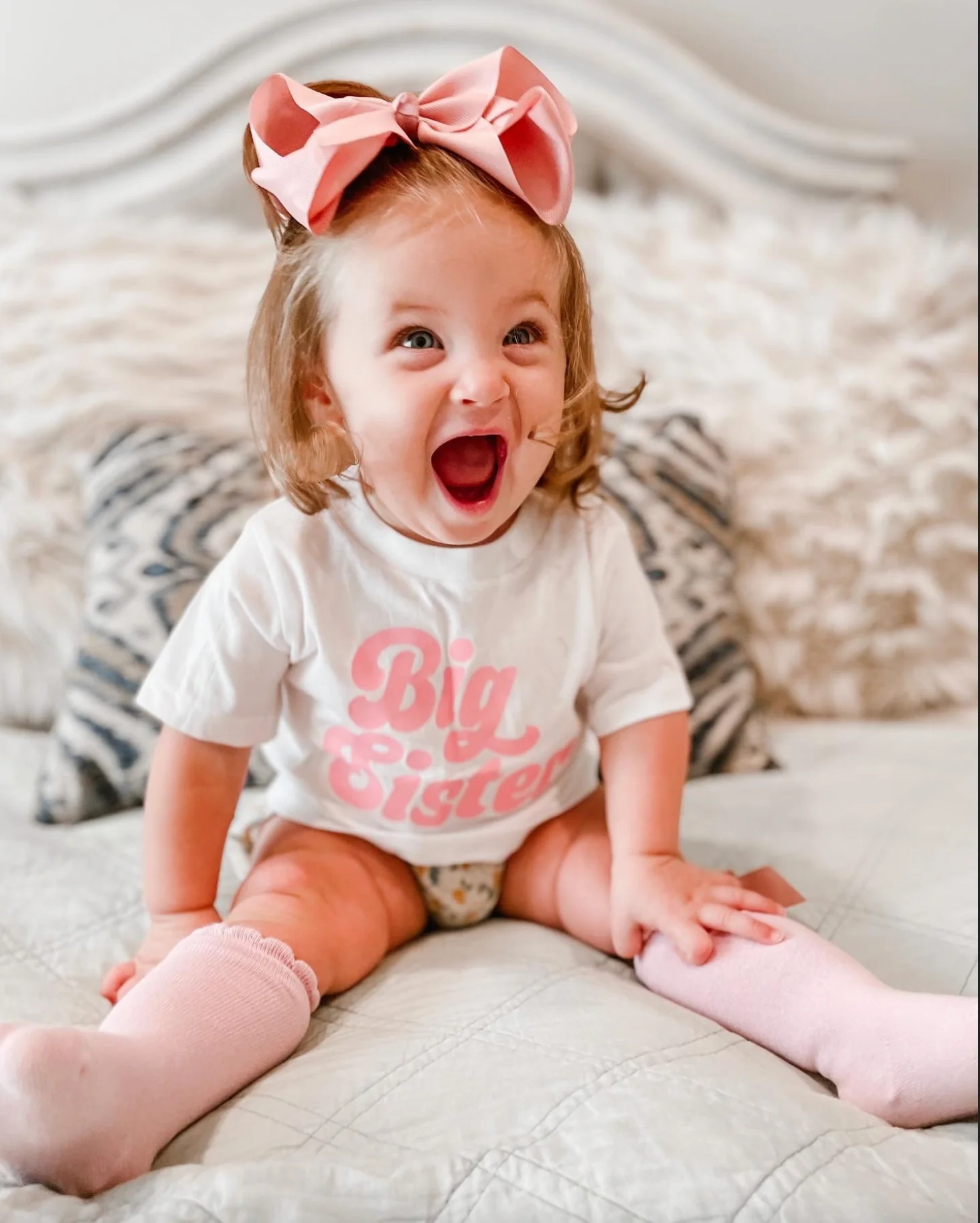 Big Sister (Retro) - Child Tee - Image 3
