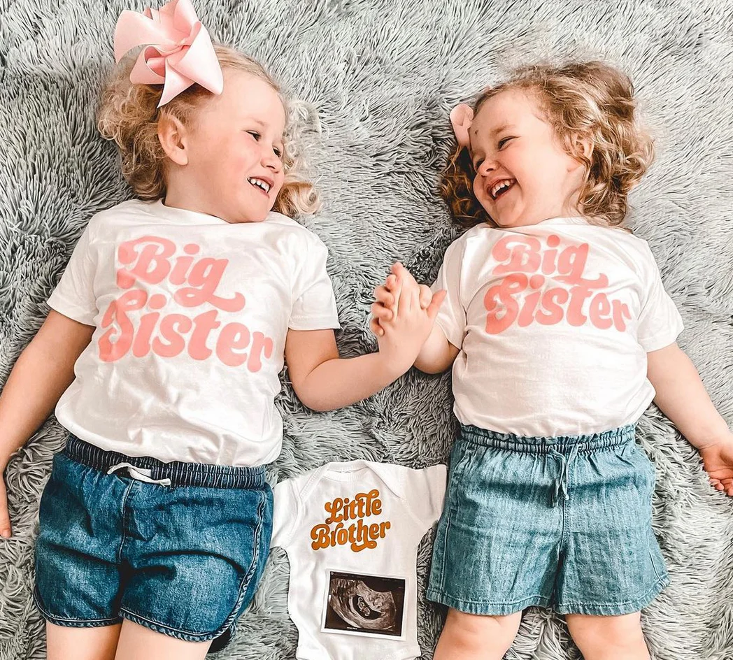 Big Sister (Retro) - Child Tee - Image 6
