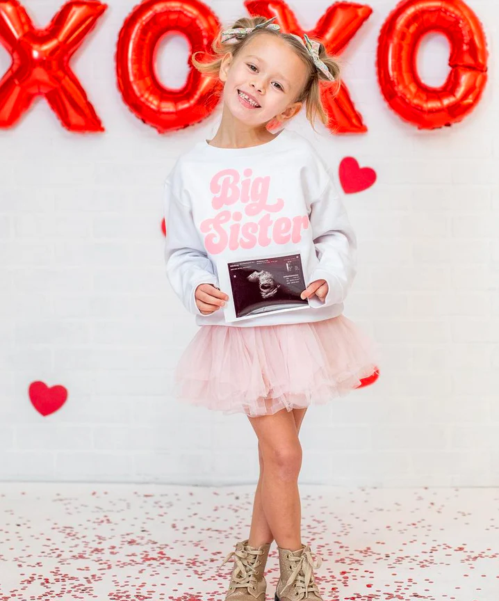 Big Sister (Retro) - Child Sweater - Image 6