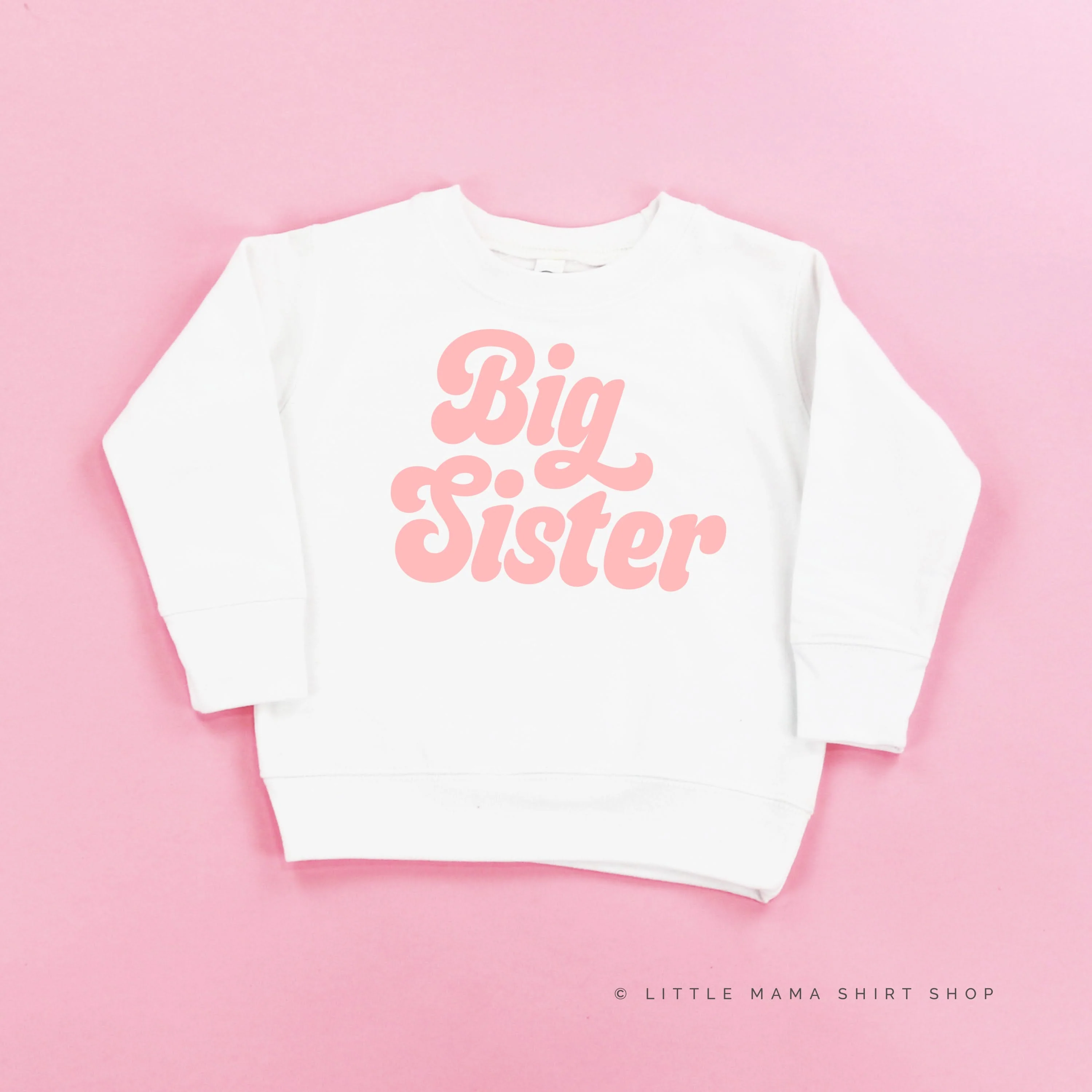 Big Sister (Retro) - Child Sweater - Image 7