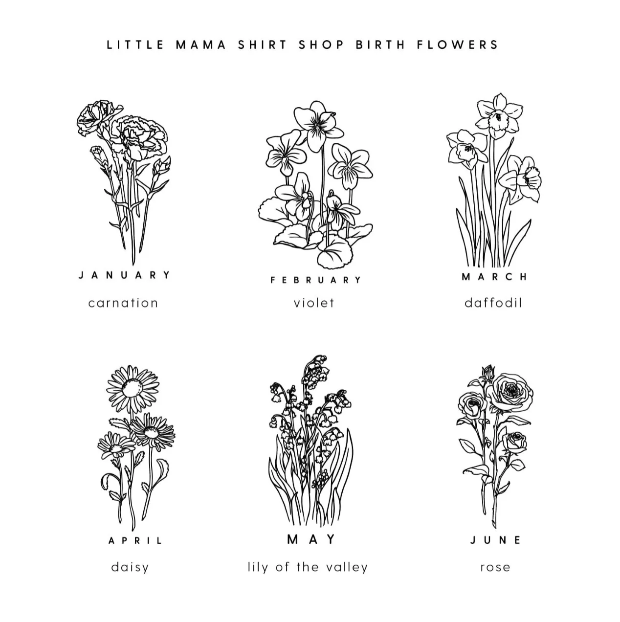Birth Flowers (Choose Your Month/Flower) - Child Sweater - Image 4