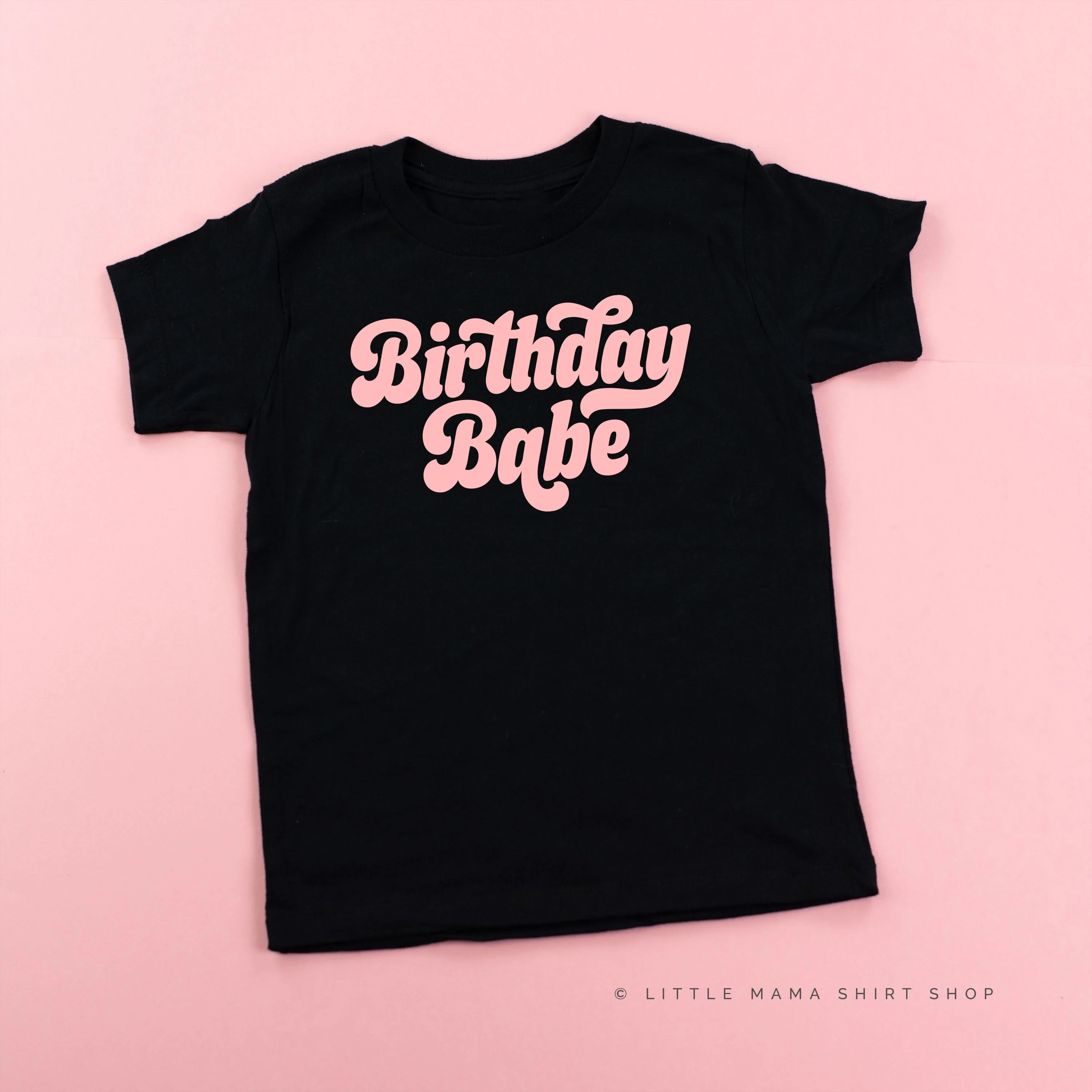 Birthday Babe (Retro) - Child Shirt - Image 3