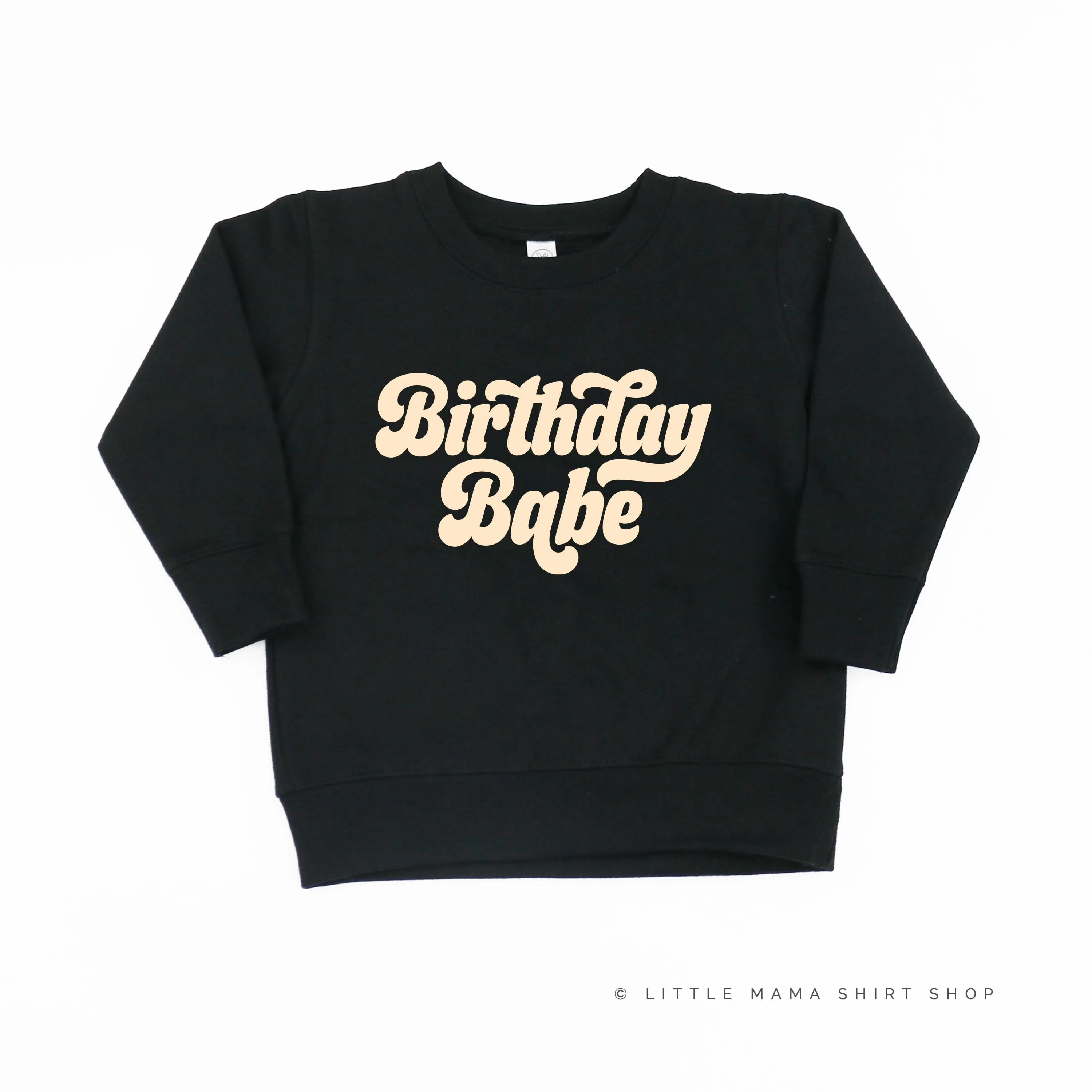 Birthday Babe (Retro) - Child Sweater - Image 6