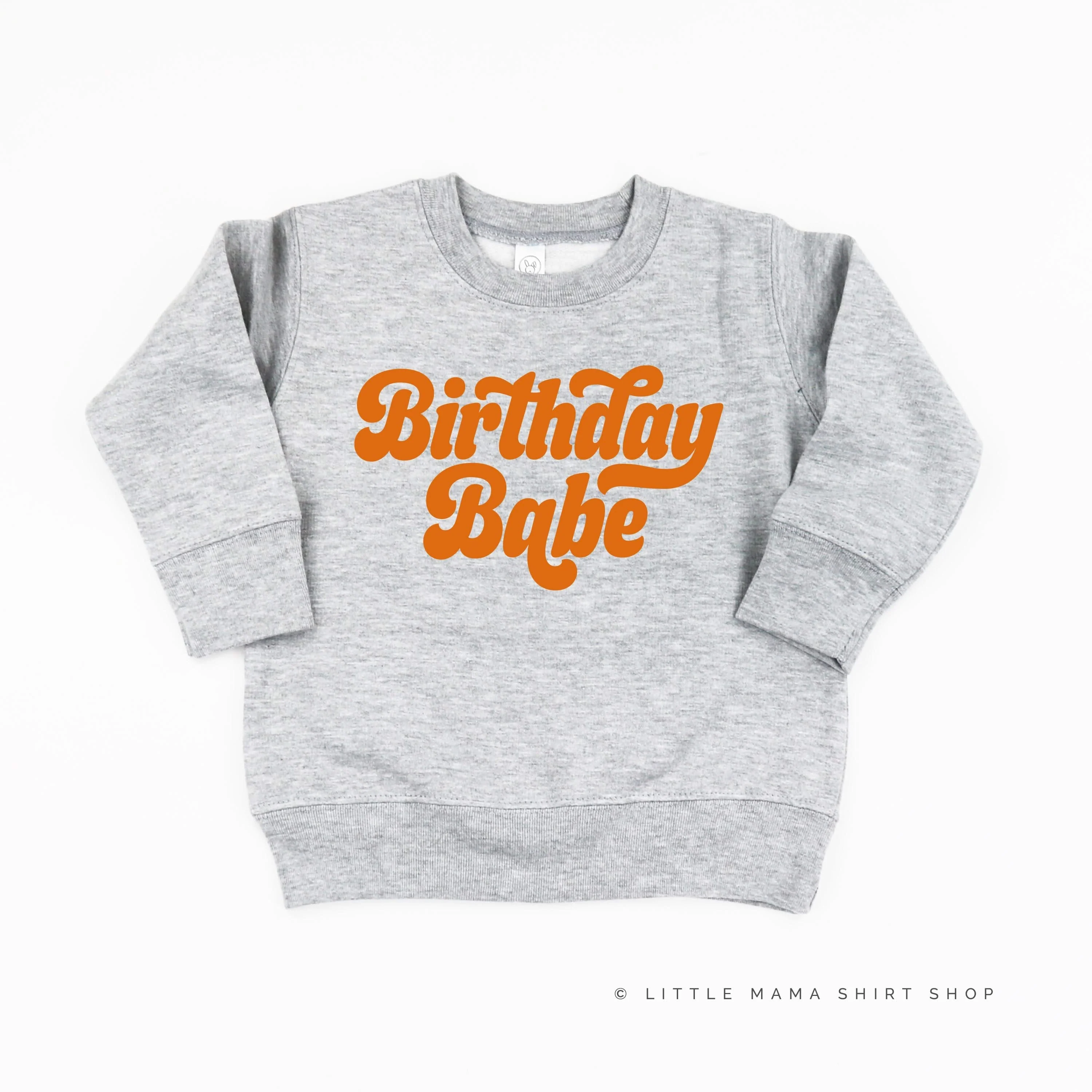Birthday Babe (Retro) - Child Sweater - Image 8