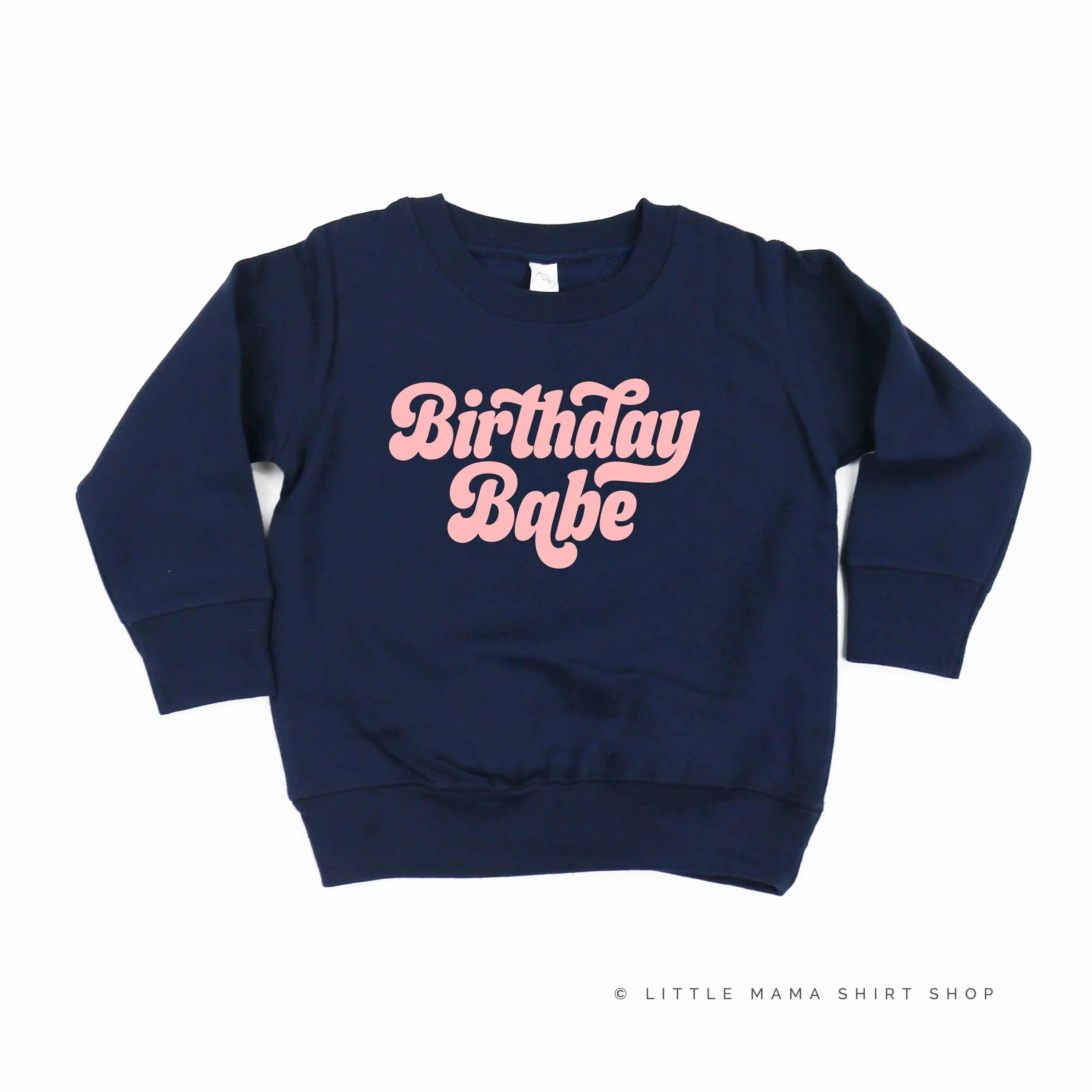 Birthday Babe (Retro) - Child Sweater - Image 9