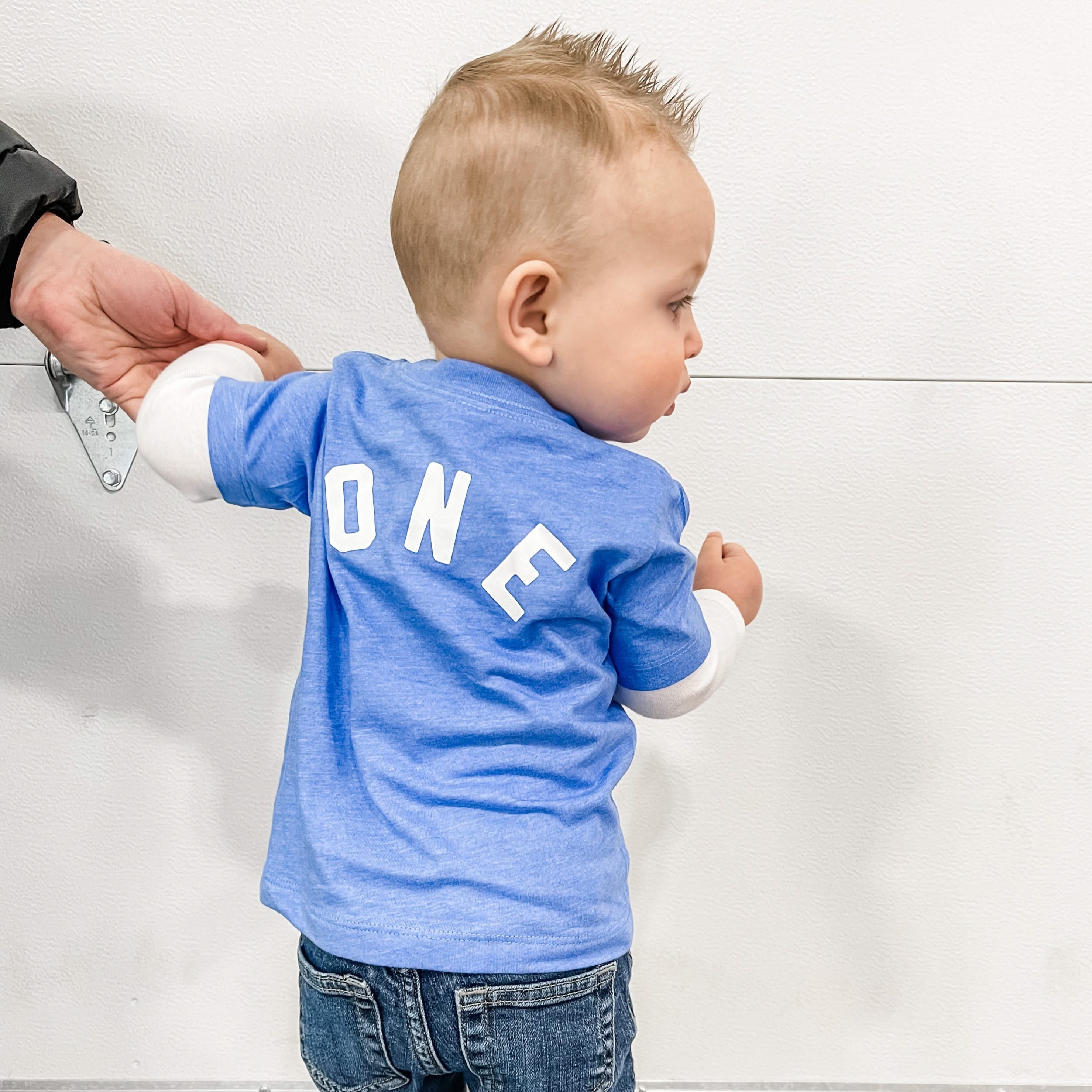 Birthday Boy - Block Font - Child Tee - Image 2