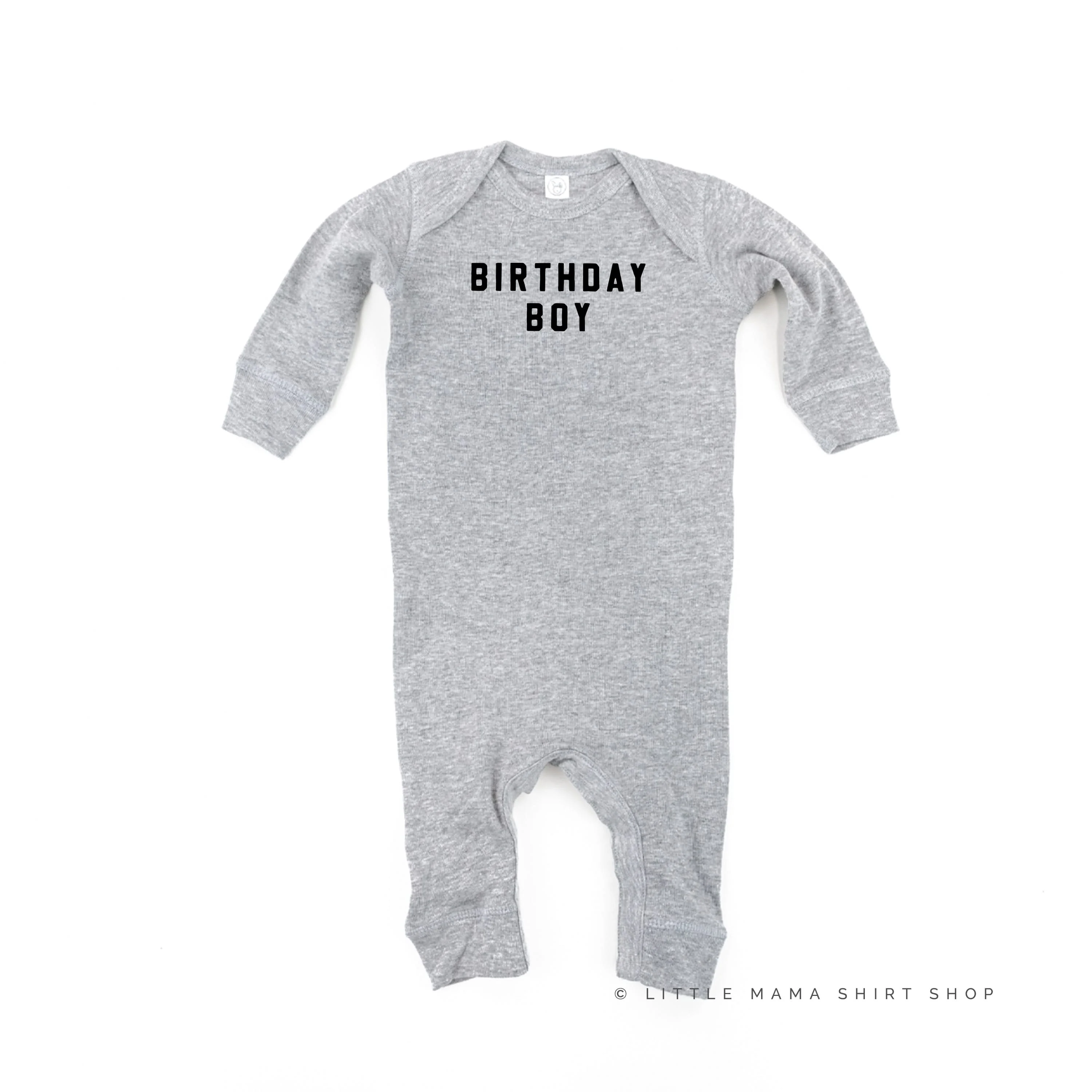 Birthday Boy - Block Font - Baby Sleeper