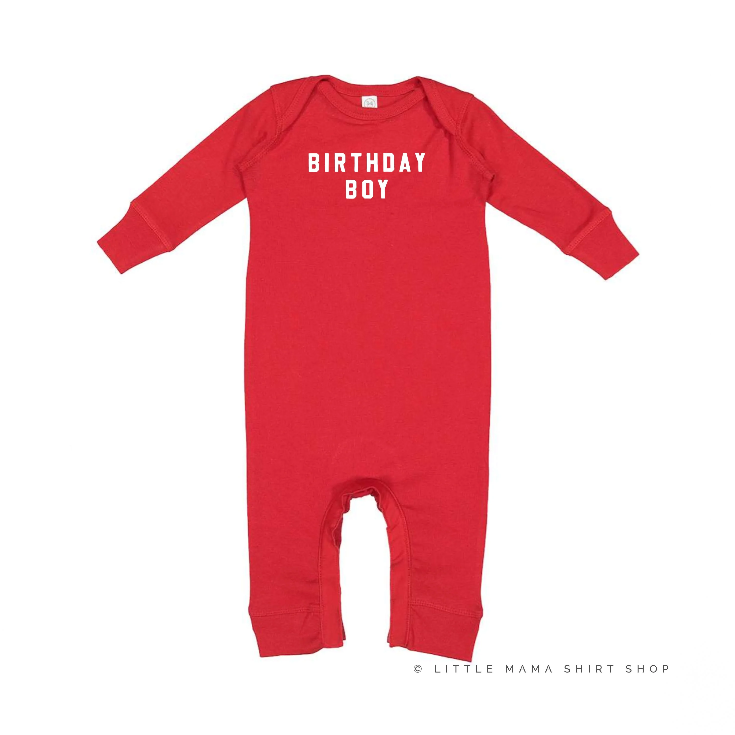 Birthday Boy - Block Font - Baby Sleeper - Image 6