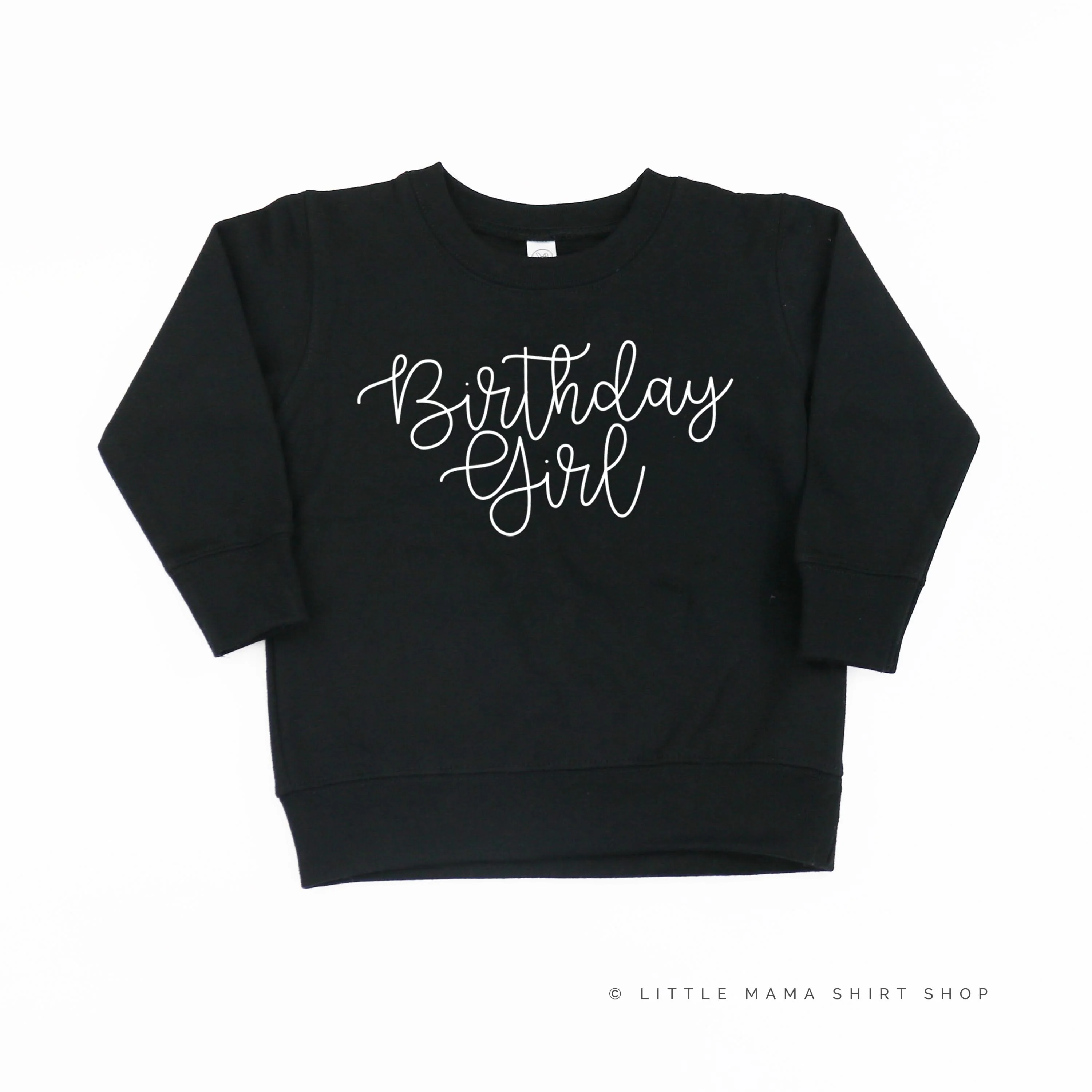 BIRTHDAY GIRL - NEW CURSIVE - Child Sweater - Image 11