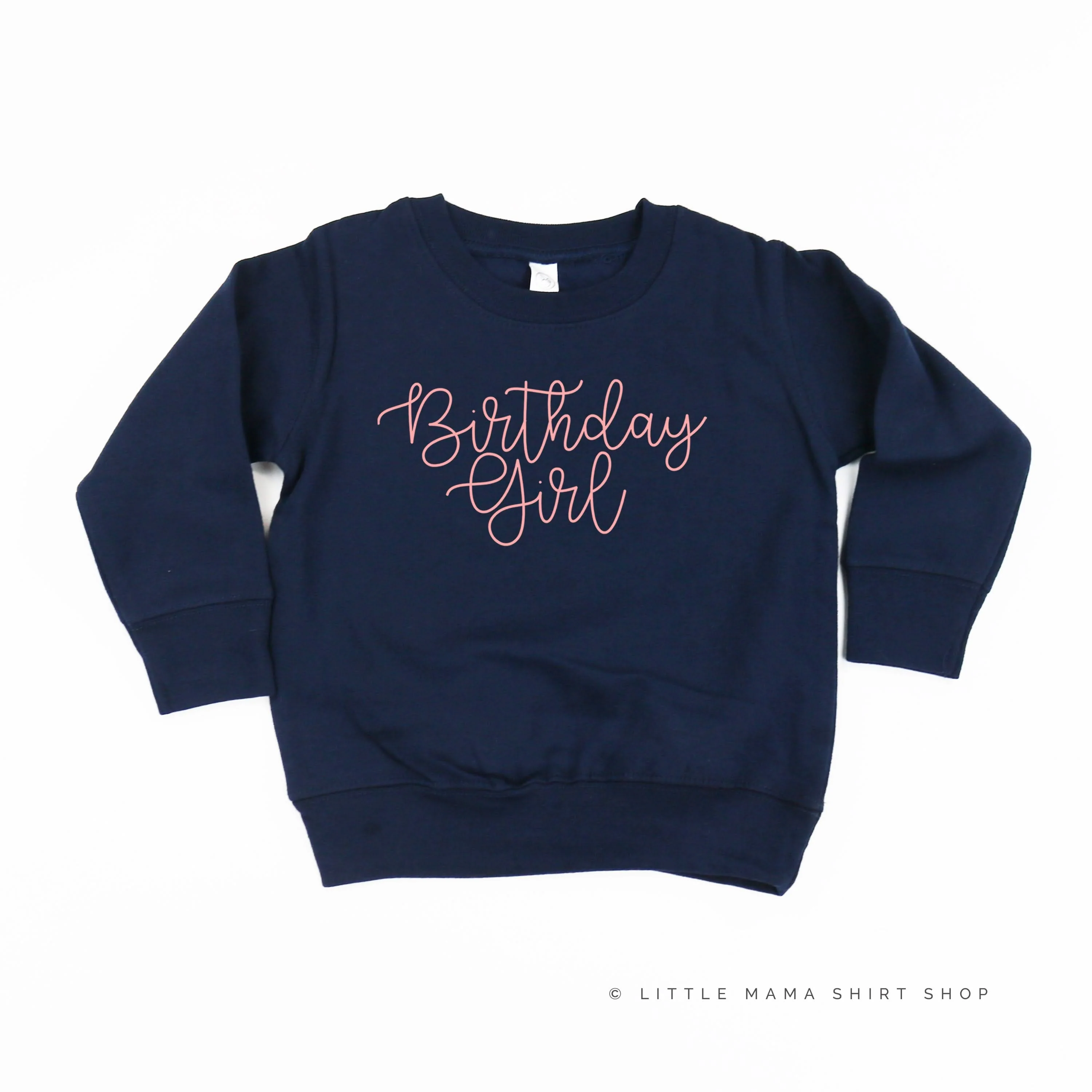 BIRTHDAY GIRL - NEW CURSIVE - Child Sweater - Image 13