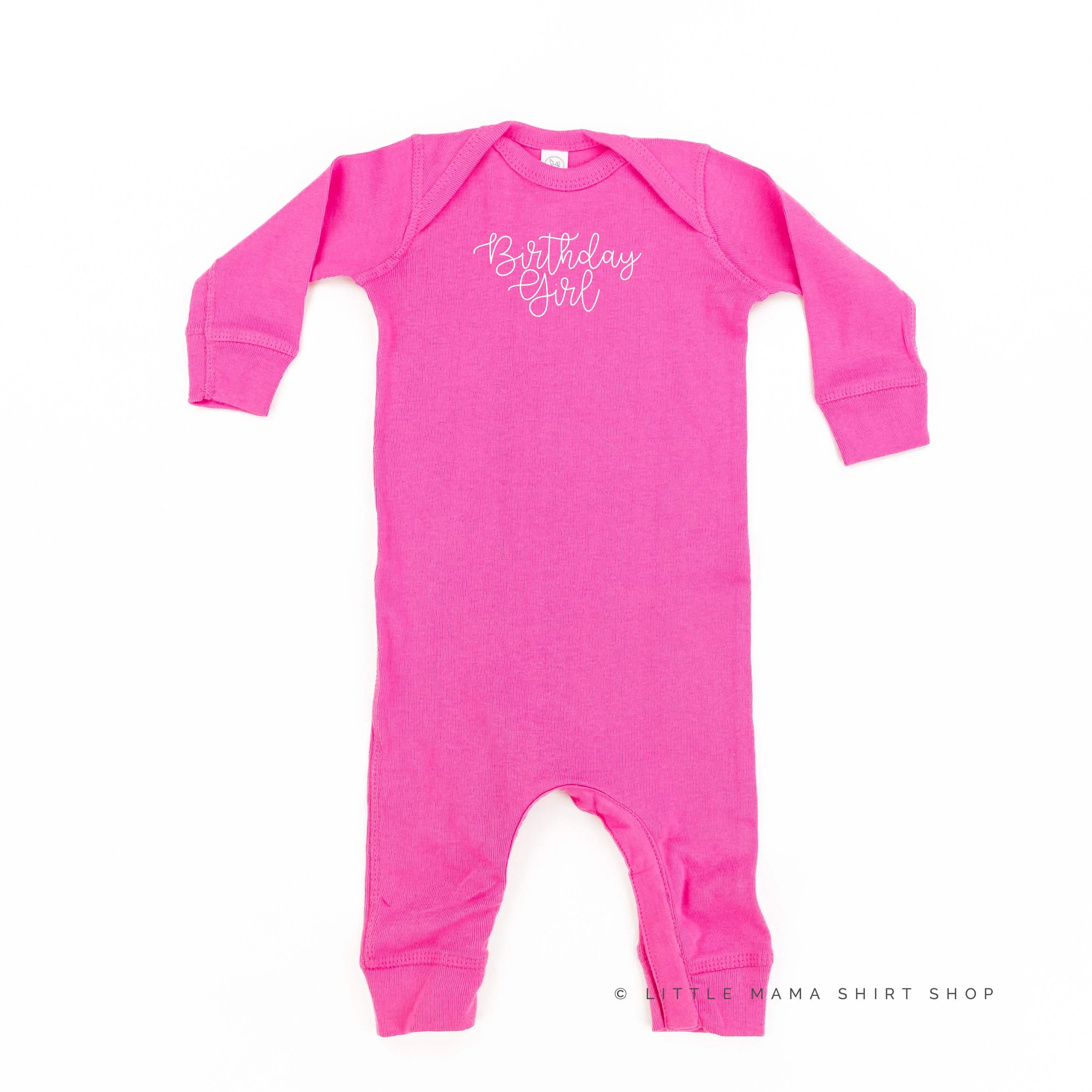 Birthday Girl - New Cursive - Baby Sleeper