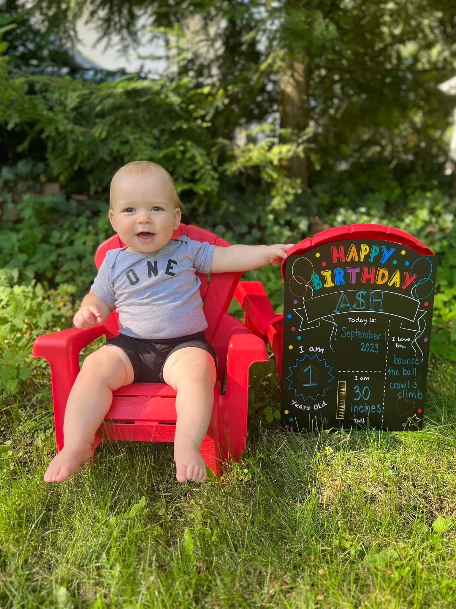 Birthday Number - Block Font - Child Tee - Image 14