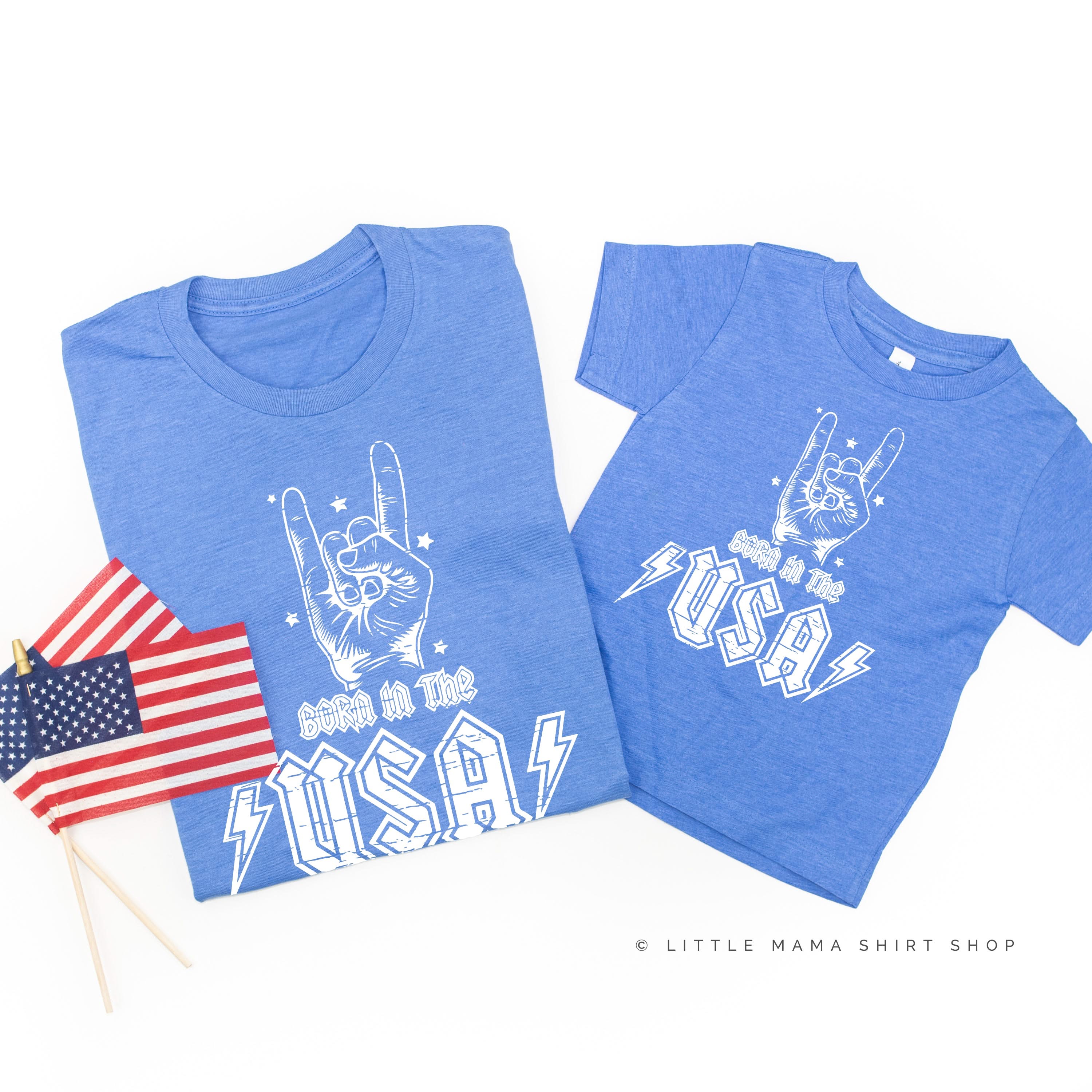 Born In The USA - Set of 2 Tees - Image 3