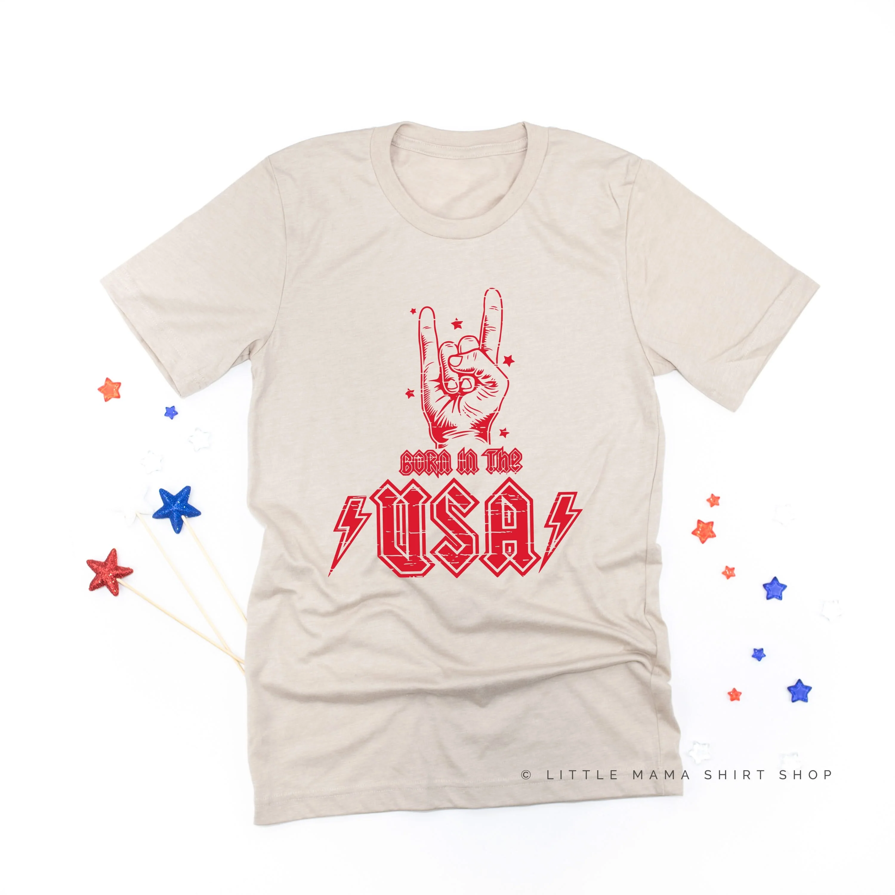 Born In The USA - Unisex Tee - Image 2