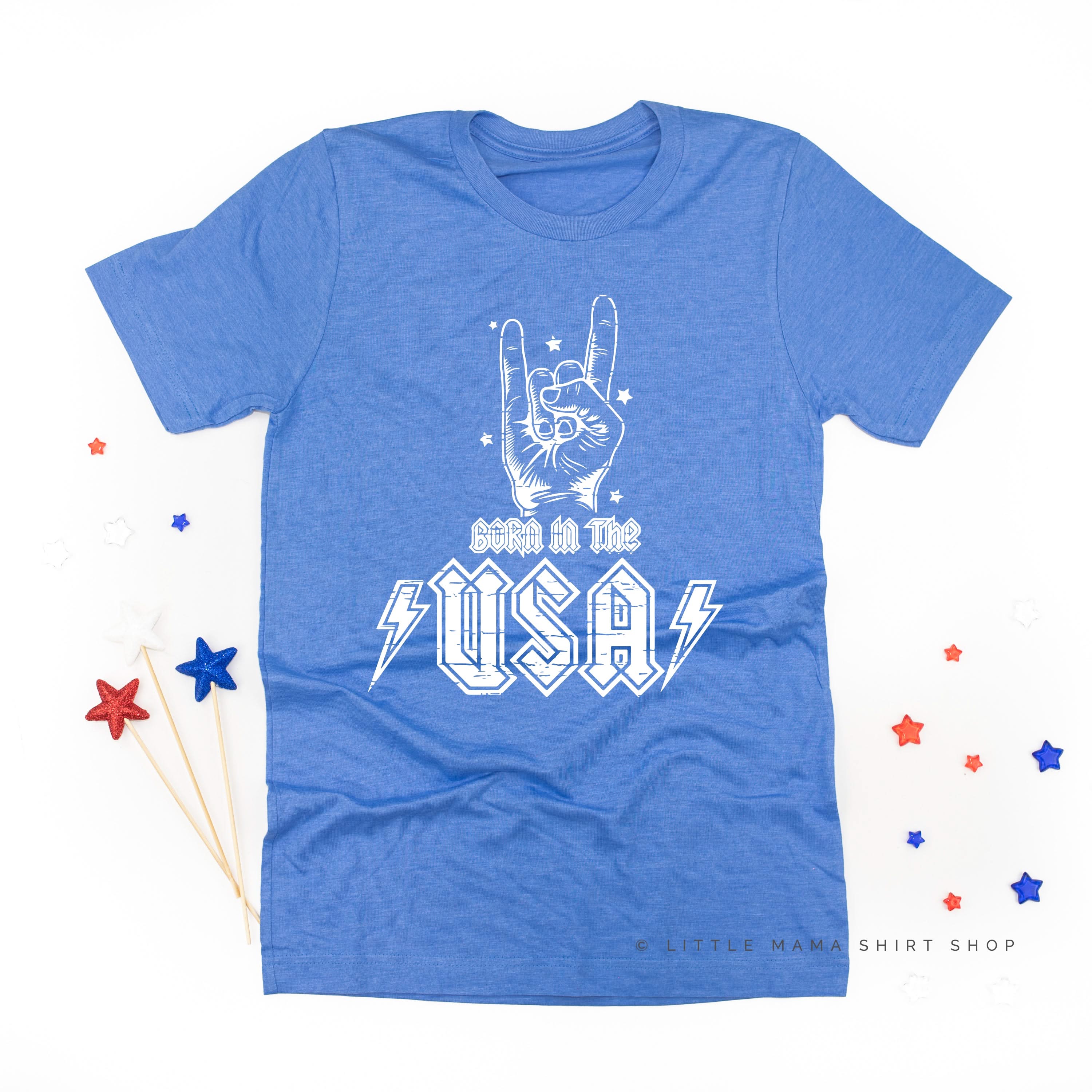 Born In The USA - Unisex Tee - Image 4