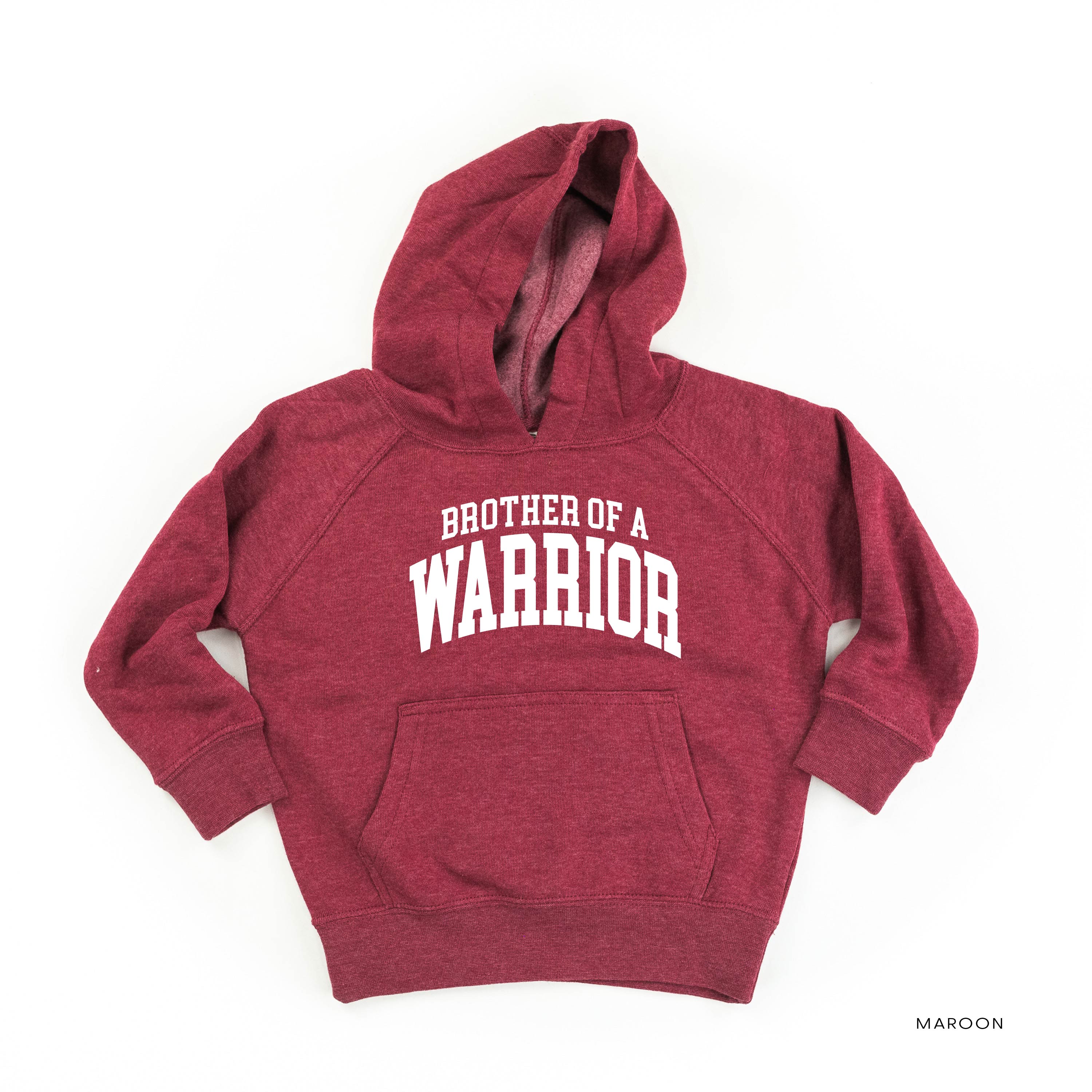 Brother of a Warrior - Varsity - Child Hoodie - Image 2