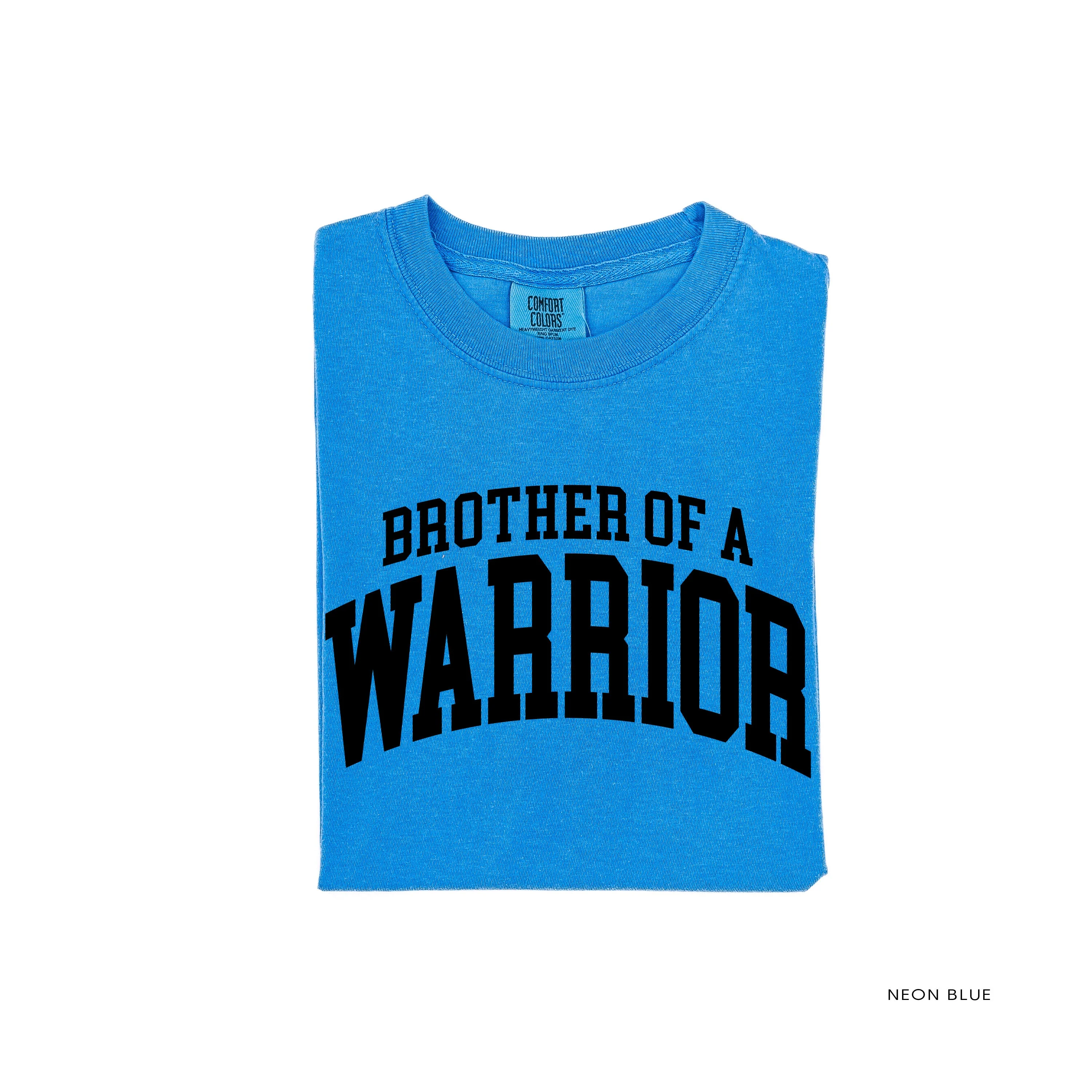 Brother of a Warrior - Varsity - Comfort Colors Tee