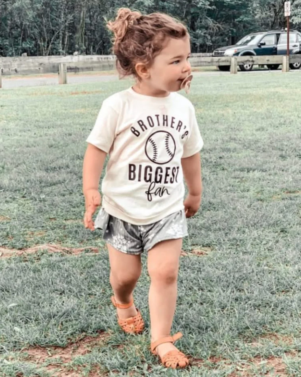 Brother's Biggest Fan - (Choose your Sport) - Child Tee - Image 4