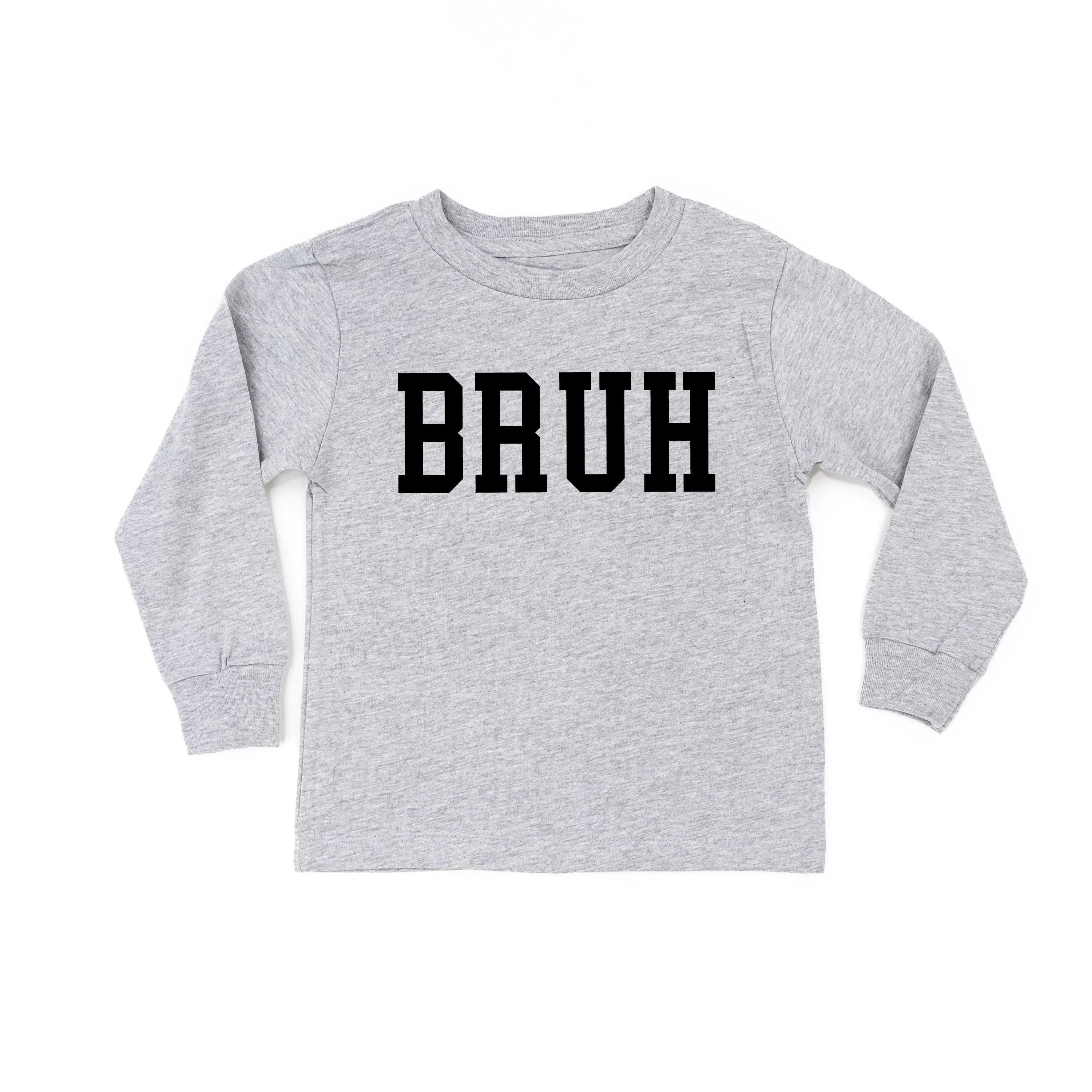 Bruh - Child Long Sleeve Tee - Image 2