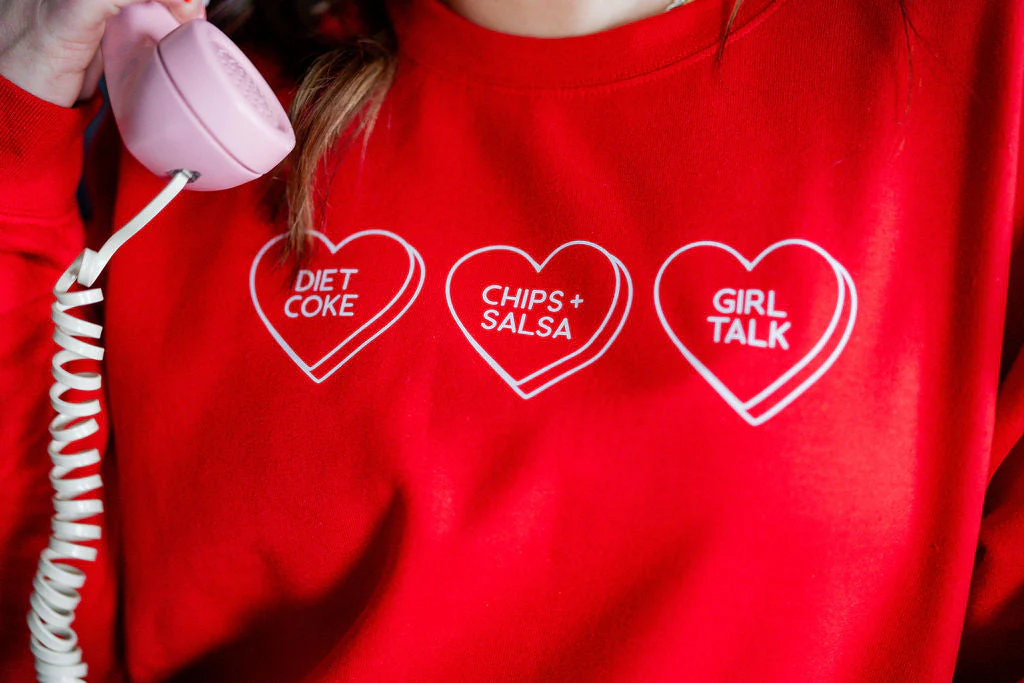 Start a Conversation! - Choose 3 Hearts - Basic Fleece - Image 2