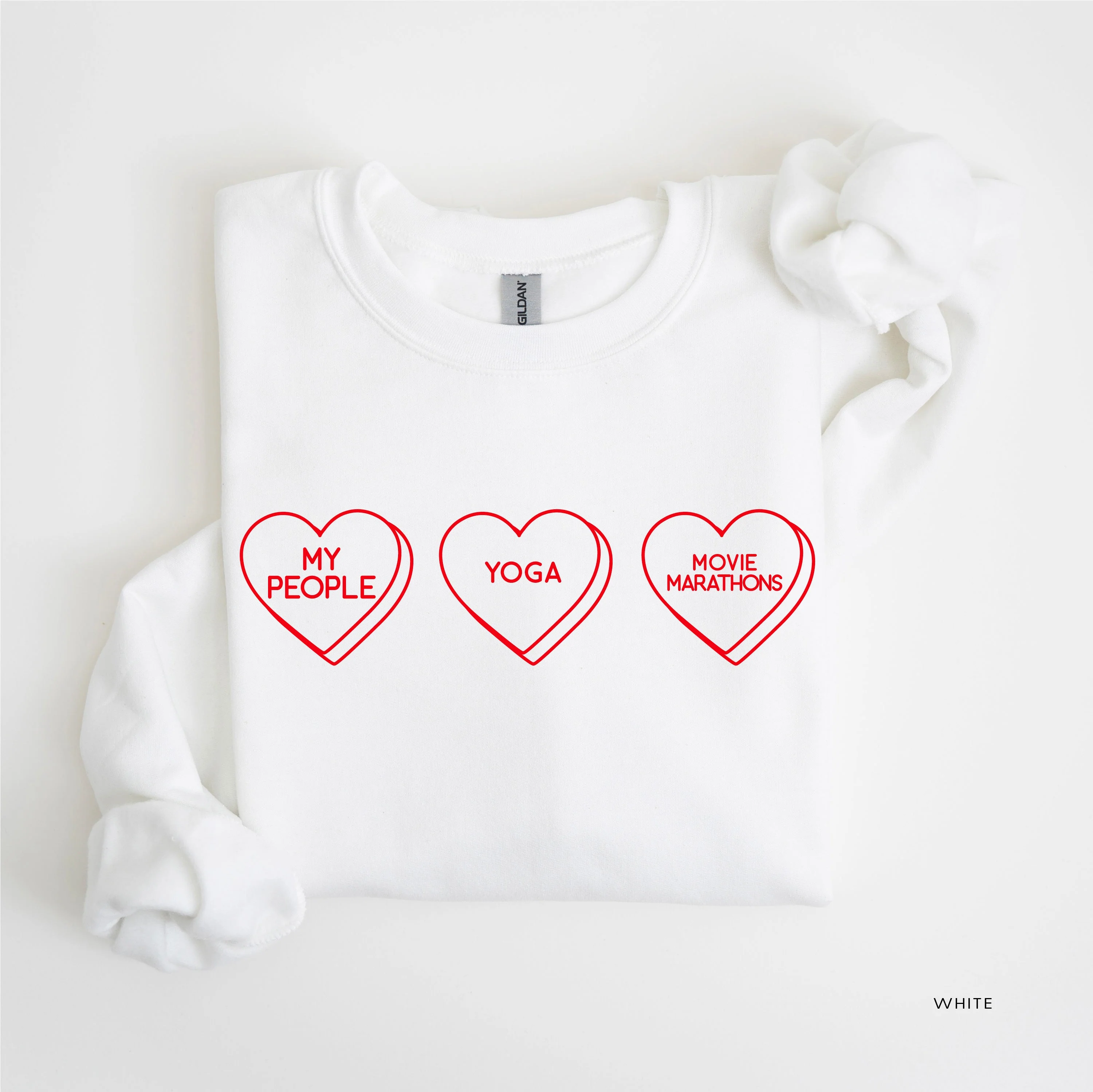 Start a Conversation! - Choose 3 Hearts - Basic Fleece - Image 7