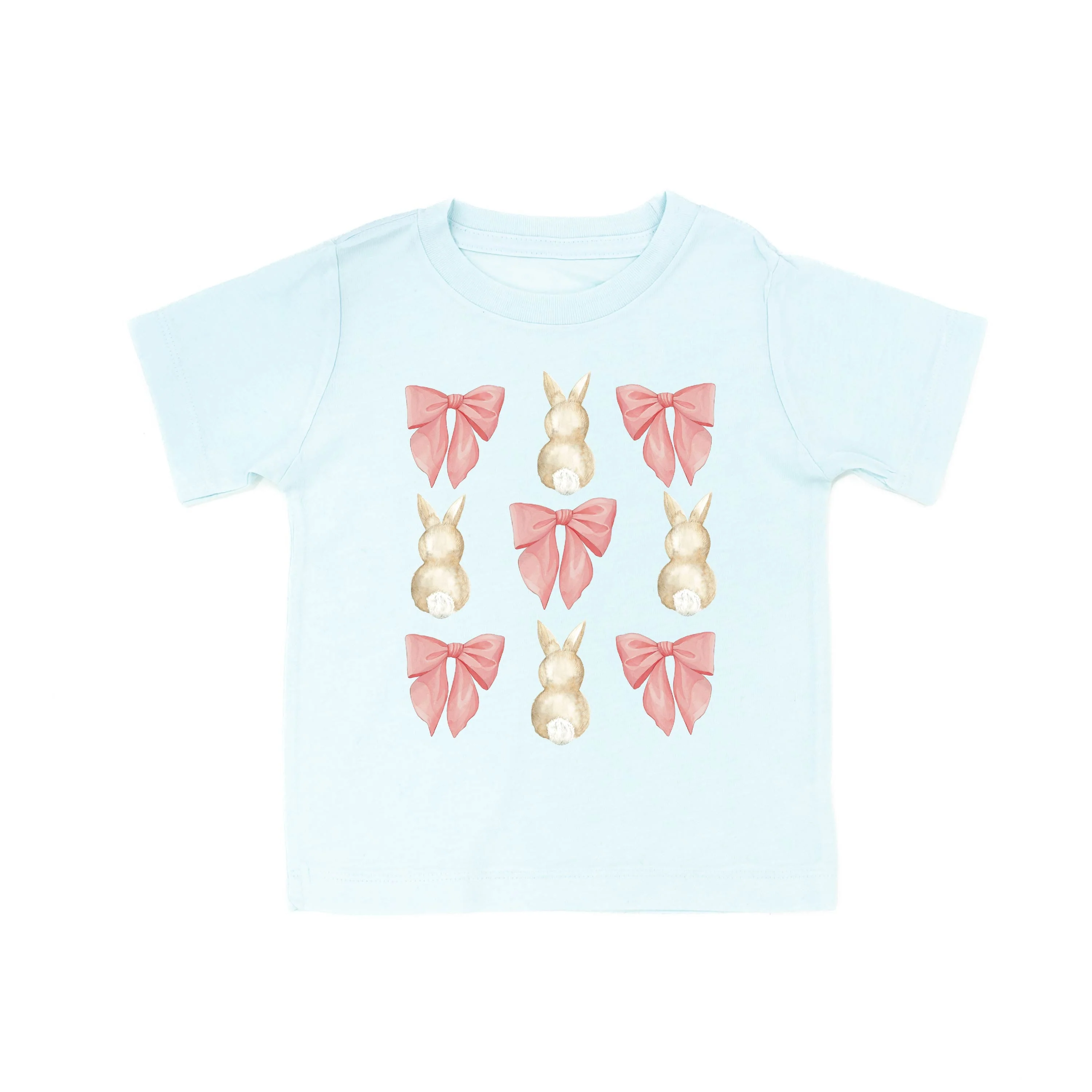 Bunnies & Bows - Child Tee - Image 4