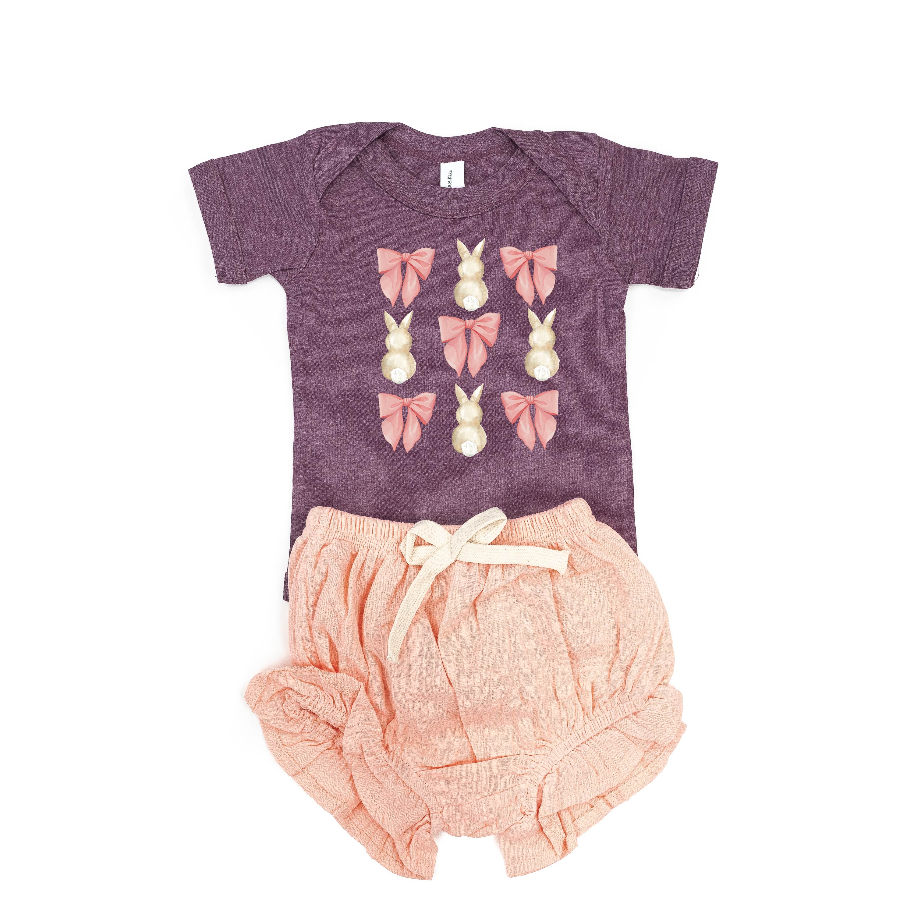 Bunnies & Bows - Child Tee - Image 5
