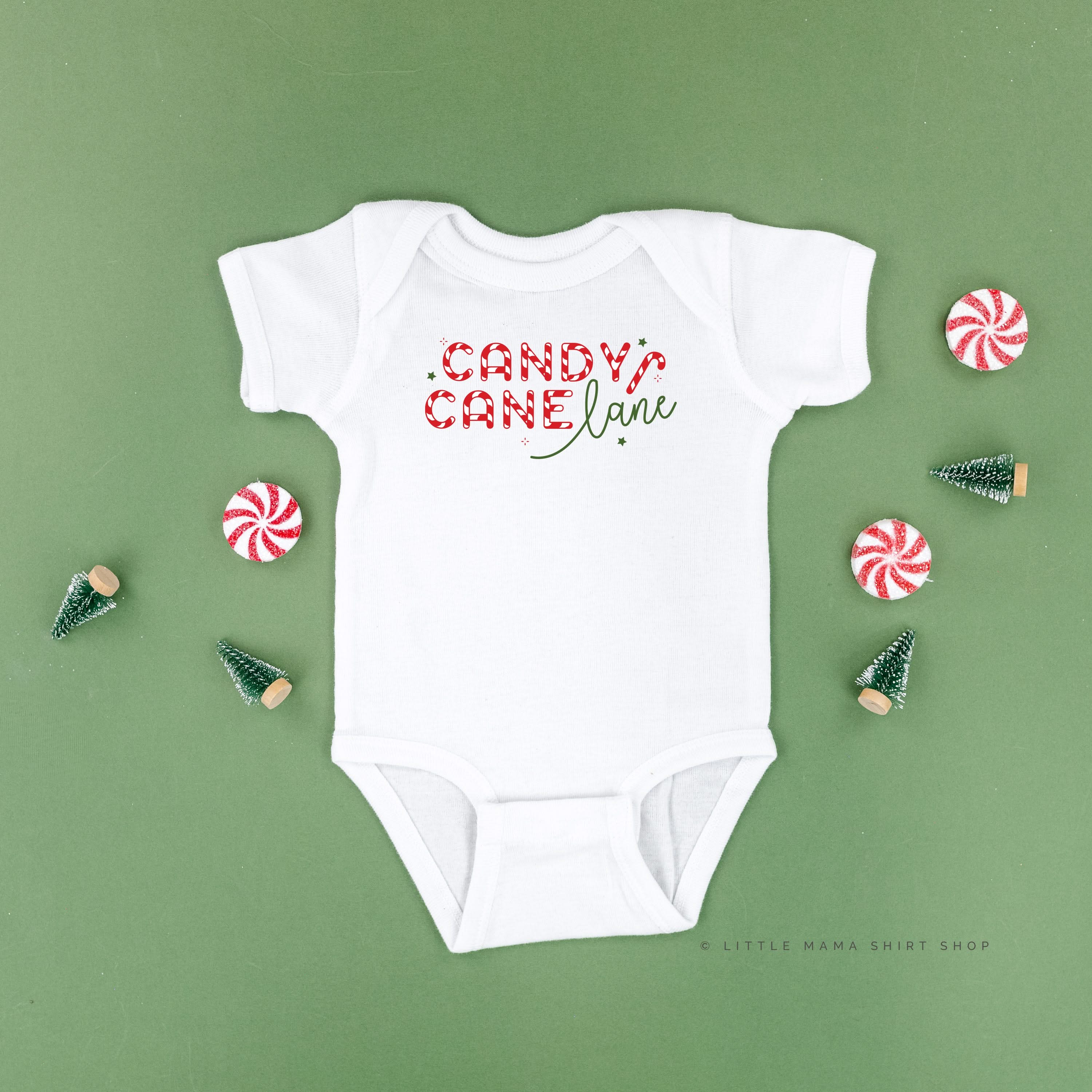 Candy Cane Lane - Child Tee - Image 7
