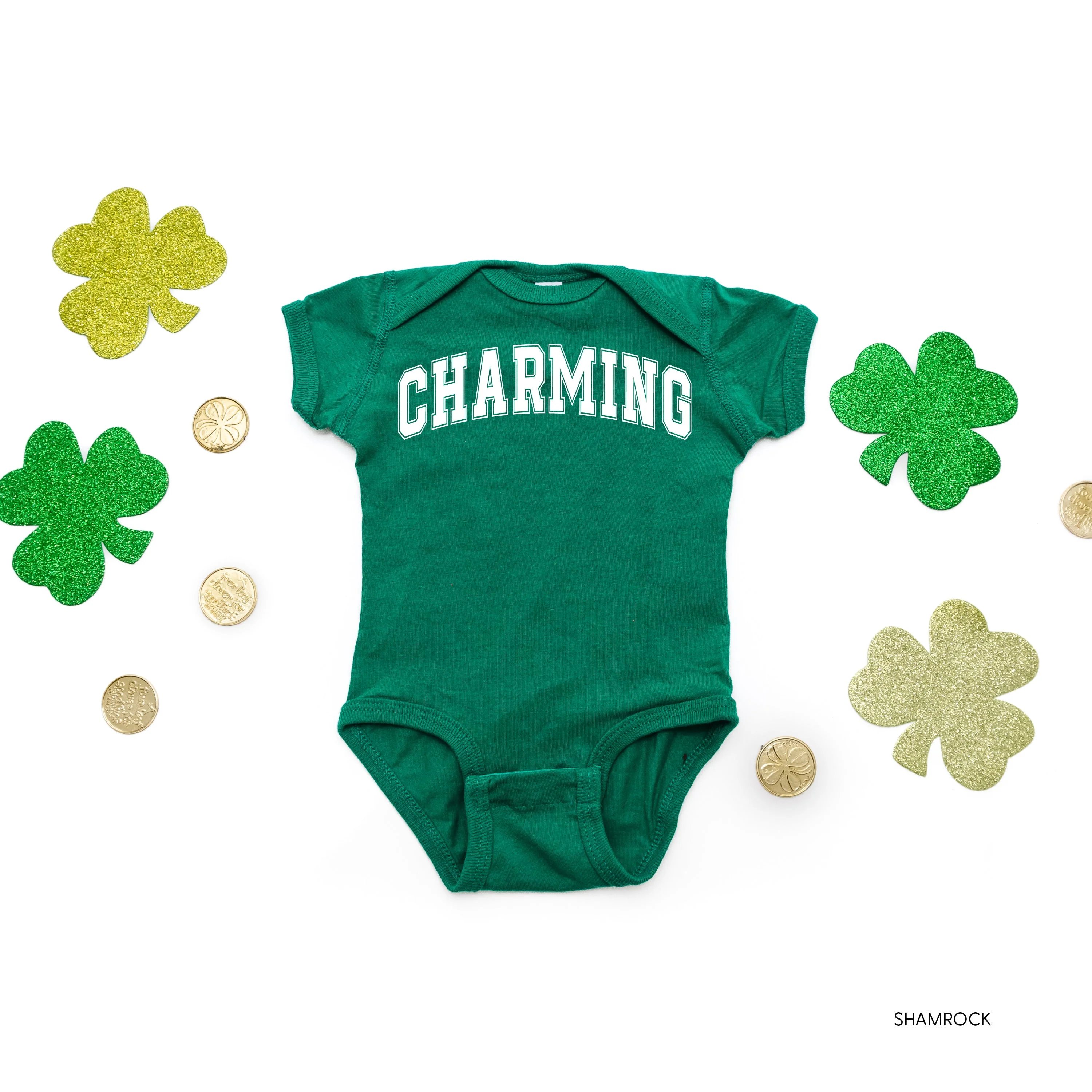 Charming - Varsity Outline - Infant Bodysuit/Tee - Image 3