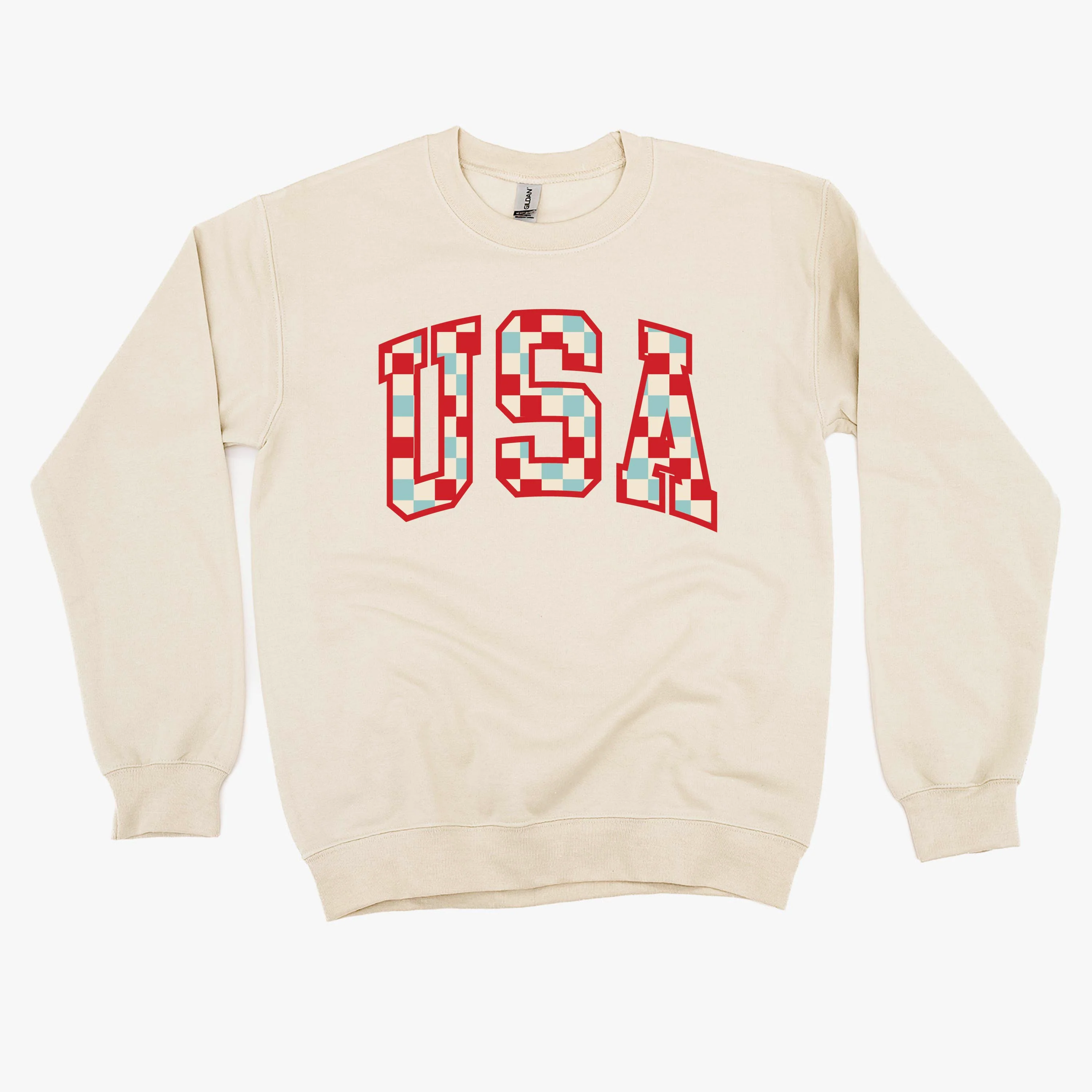 Checkered USA - BASIC Fleece - Image 8