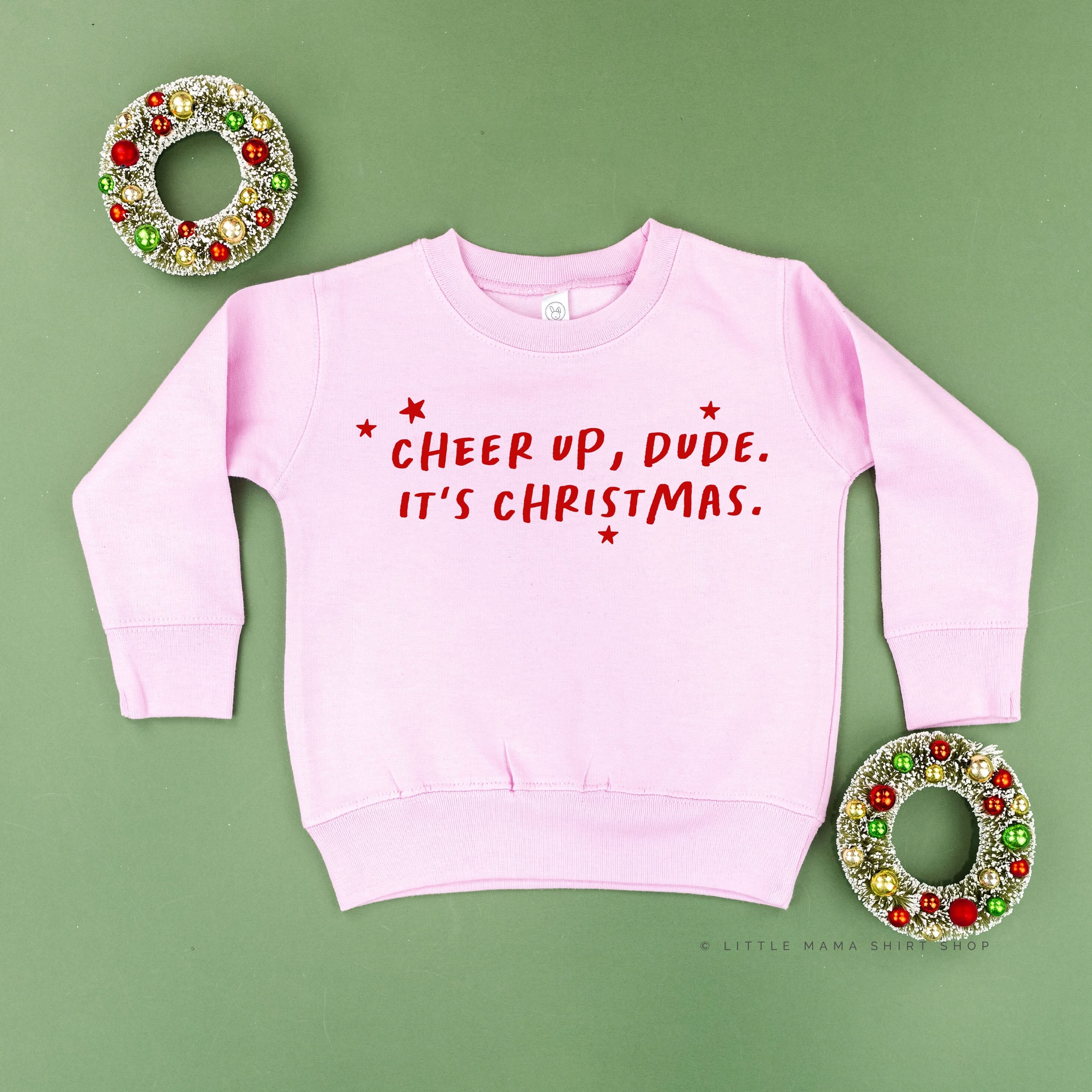 Cheer Up, Dude. It's Christmas. - Child Sweater - Image 5