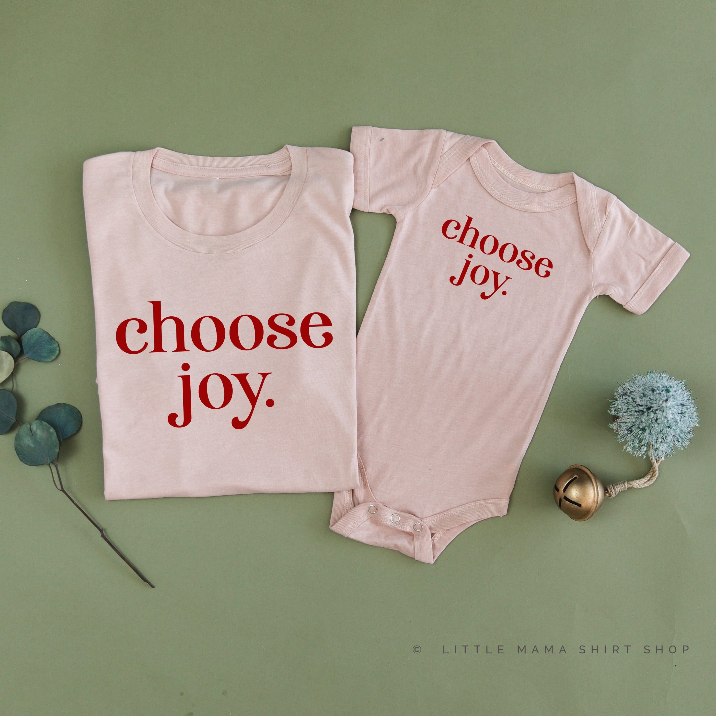 Classic Choose Joy - Set of 2 Unisex Tees - Image 2