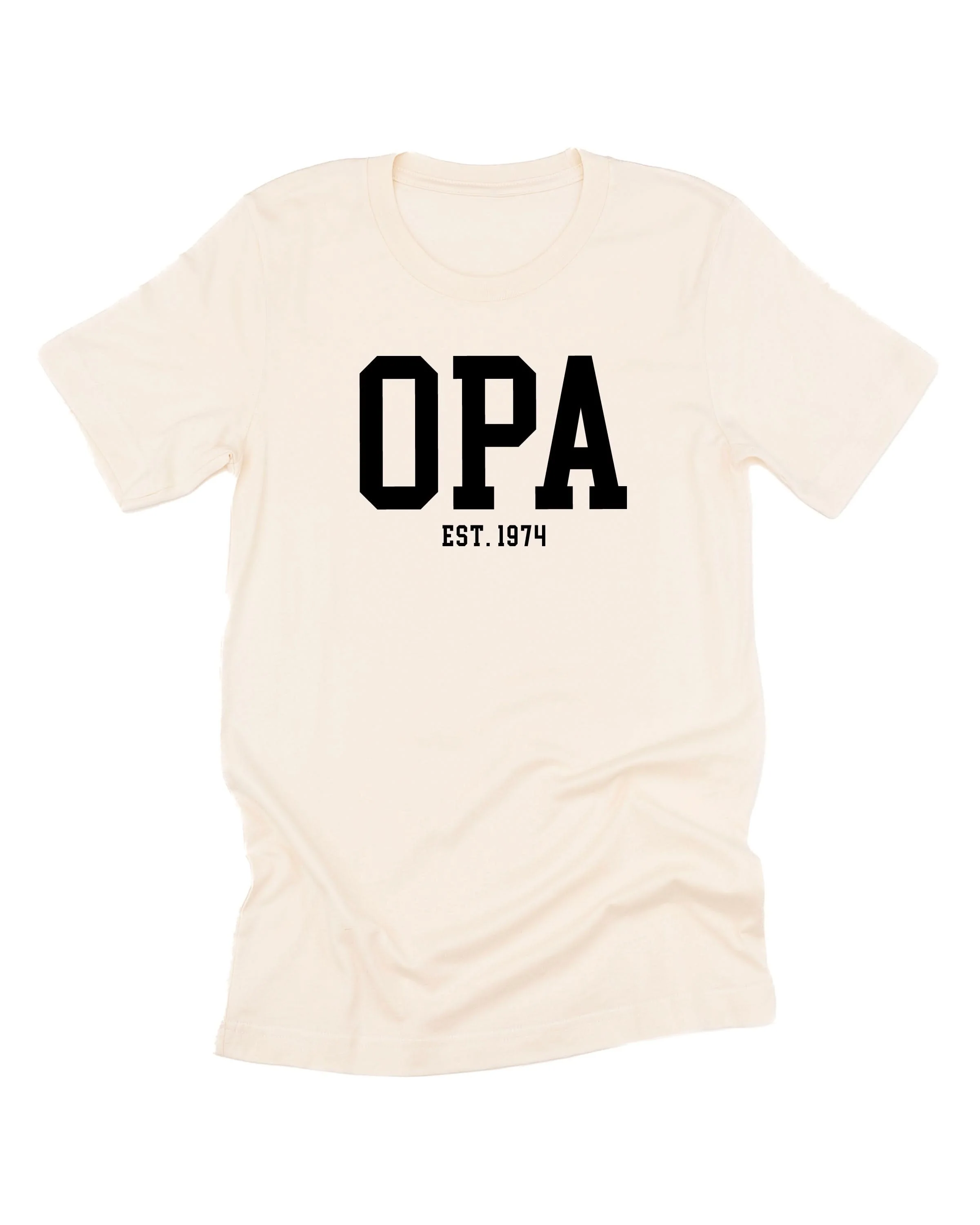 "(Choose Your Grandpa Name) - Est. (Select Your Year)" - Unisex Tee - Image 6